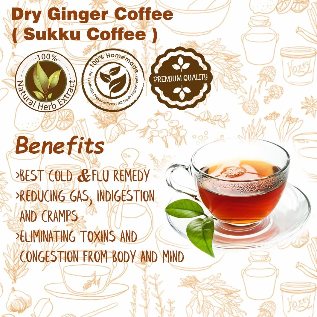 Sukku Coffee Mezcla de bebida de jengibre seco 250g
