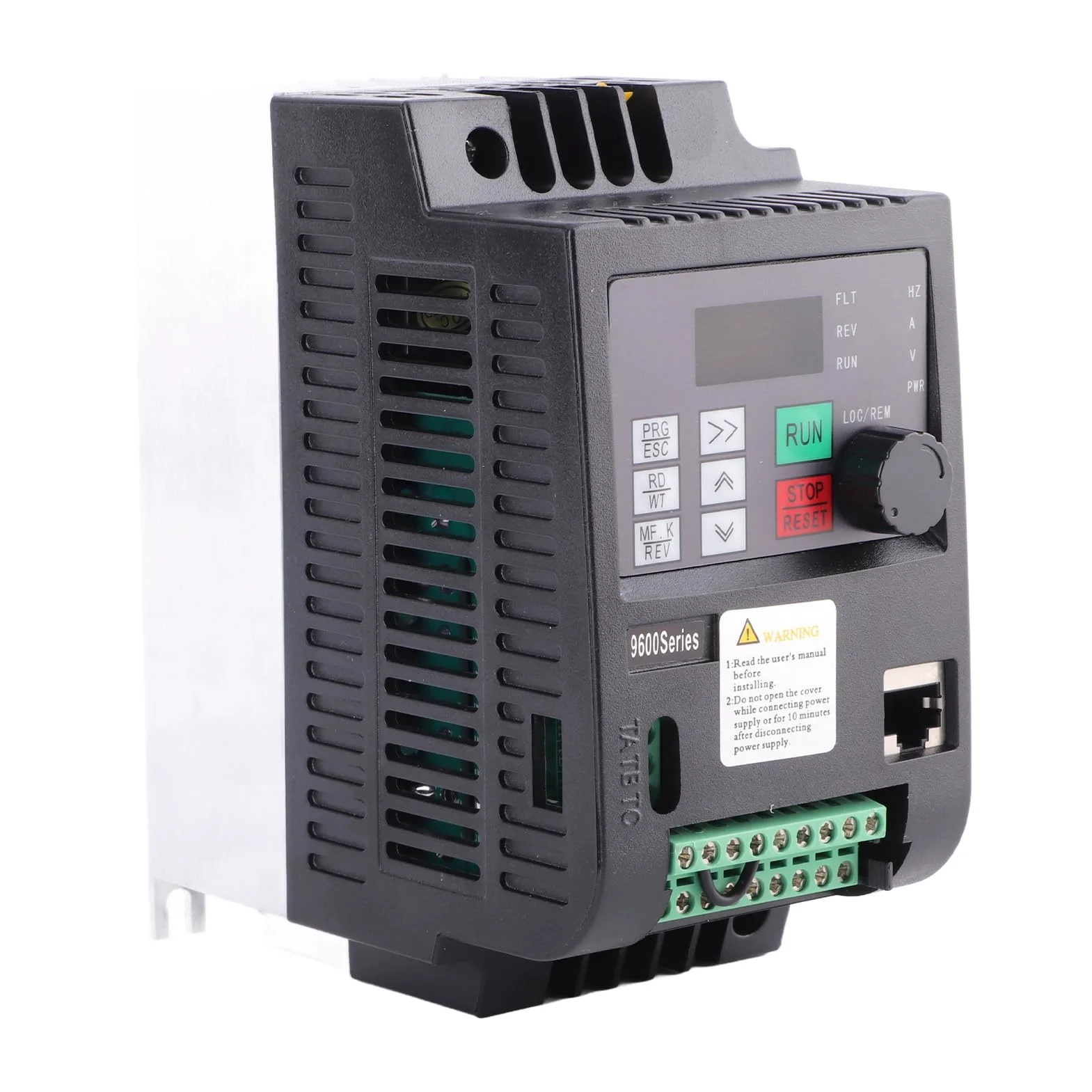 Variador de Frecuencia, NFLIXIN Inversor Solar Fotovoltaico Trifásico 2.2KW 220V 10A Controles Indicadores Convertidor de Bomba Entrada DC200-400V para Control de Velocidad del