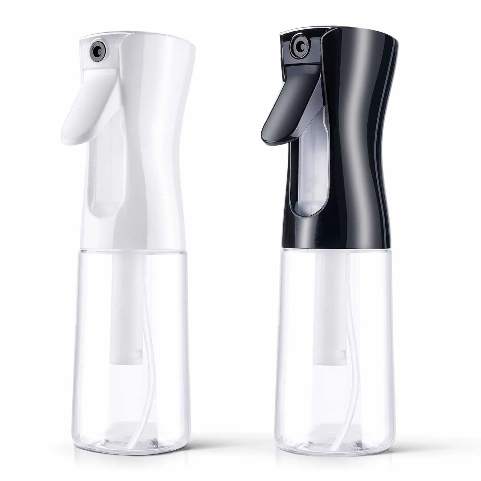 AOOWU Botella de spray para el cabello, 2 uds vacías de agua continua, pulverización fina multifuncional
