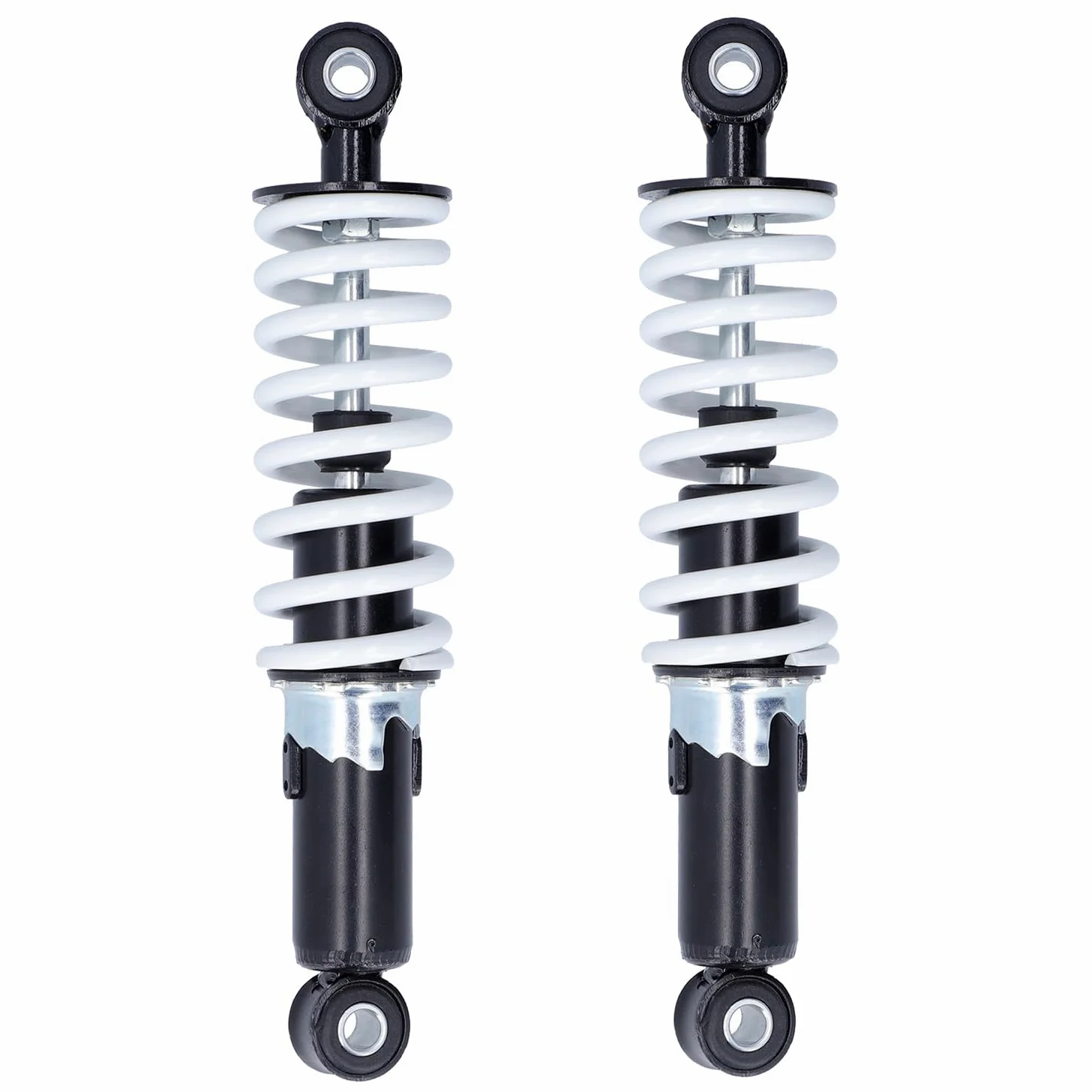 Amortiguador de Motocicleta, Amortiguador de Suspensión Universal de 250mm Resorte de Choque para 50cc 70cc 90cc 110cc Dirt Pit Bike Ciclomotor Quad (2Pcs)