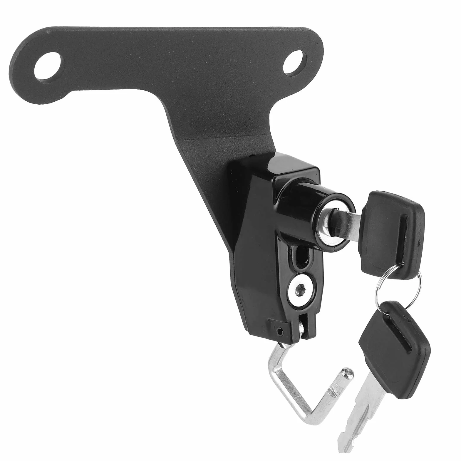 Generic Bloqueo de Casco de Motocicleta, Bloqueo de la Motocicleta del Casco con de a Prueba de Robo con Llaves Adecuadas para ZX-10R 2016-2017