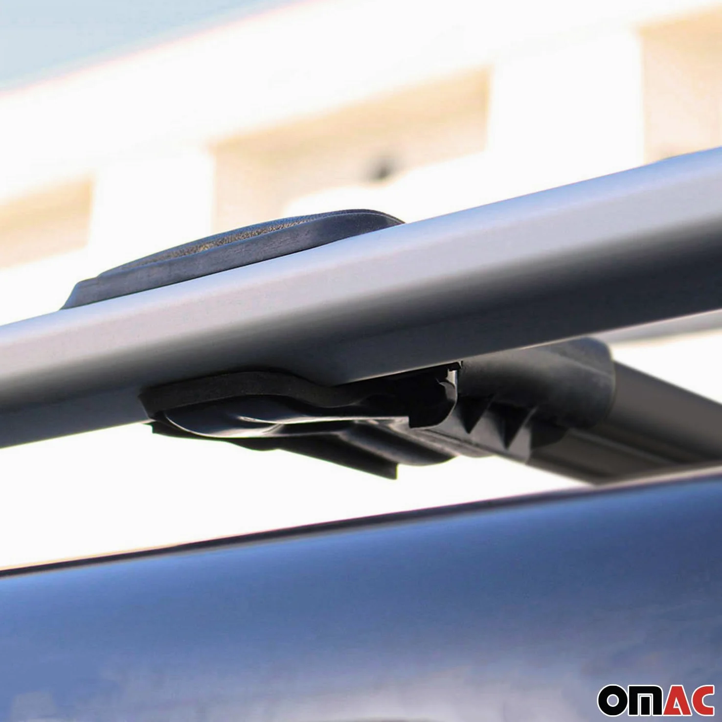 OMAC Barras de Techo Transversales de Aluminio para VW Caddy III 2003-2020 – TÜV/DIN 75302