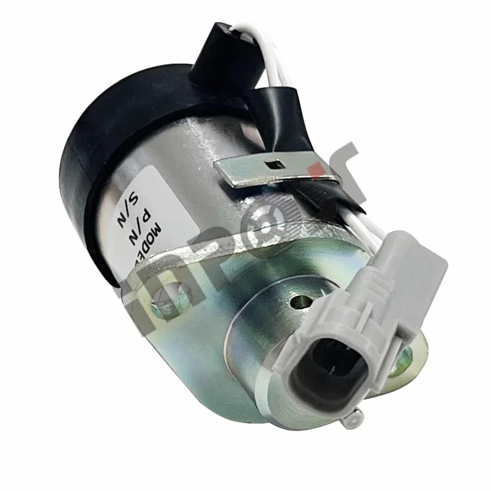 INPOST Solenoide de parada de apagado de combustible PS41CZ379 de 12 V 29-70345-00 PS41CZ379 compatible con Carrier Vector 1350
