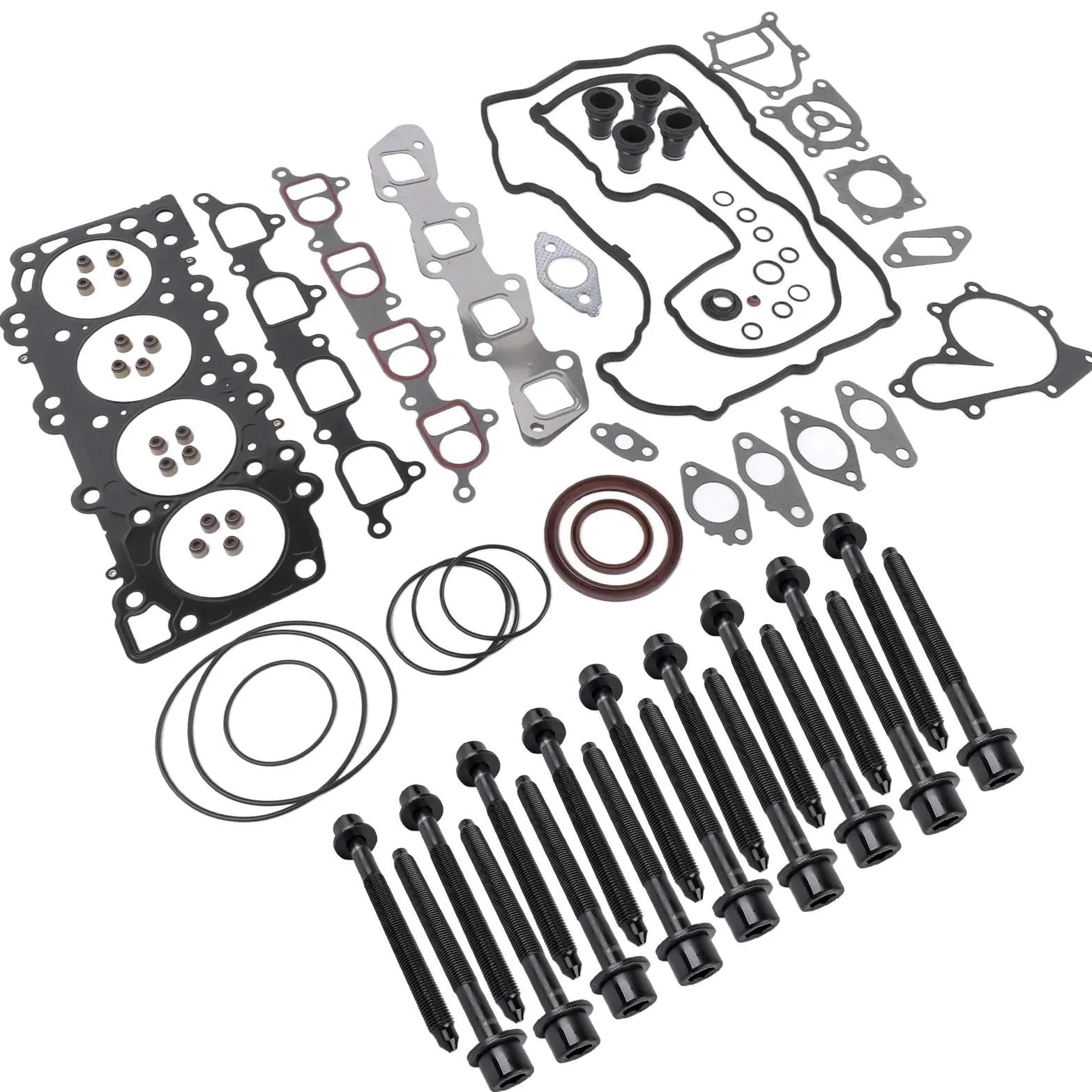 Tapa de balancines Juego Completo De Juntas De Culata De Motor Para Nissan Para Navara D40 Para Pathfinder R51 2,5 DCi Diesel Tapa de La Válvula