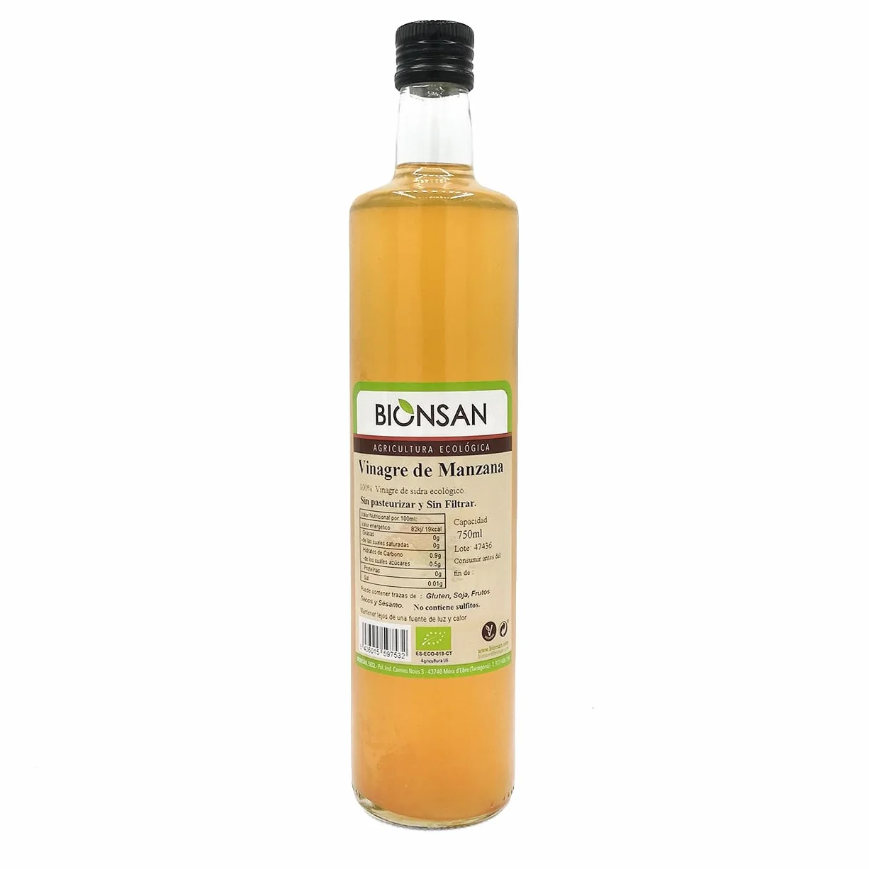Bionsan Vinagre de Manzana Ecológico 750 ml