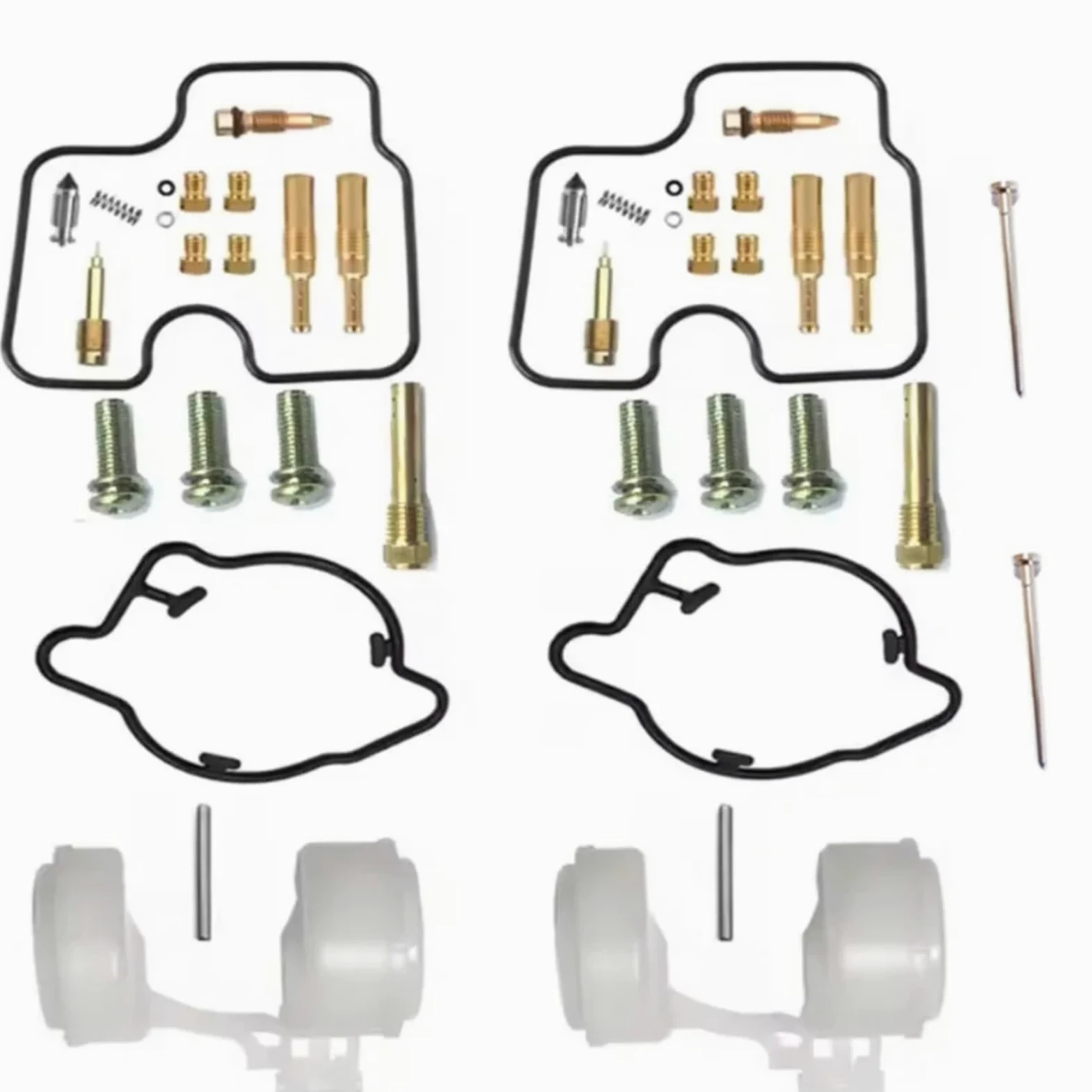 Kit Carburador Repuesto Kit De Reparación De Carburador De Motocicleta, Piezas De Vacío De Diafragma Flotante Carburador Compatible Con Varadero XL1000 1999-2006 Para XL1000V SD01 SD02(D Style)