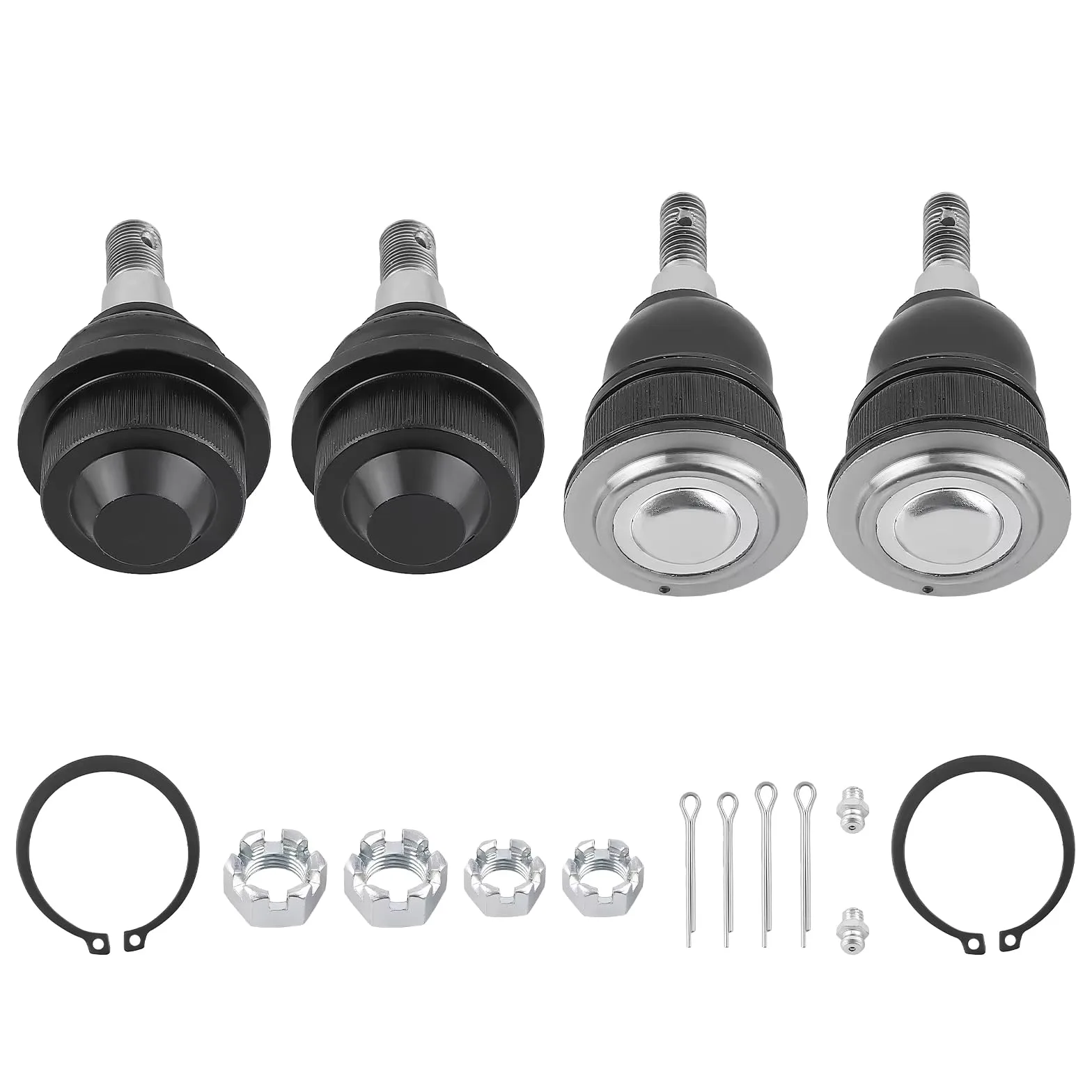 Kit Rótula Suspensión Juntas Rótula Dirección Compatible Con GMC Para Yukon XL 2500 2000-2010 Kit Brazo Control Delantero Superior Inferior K6693 K6696