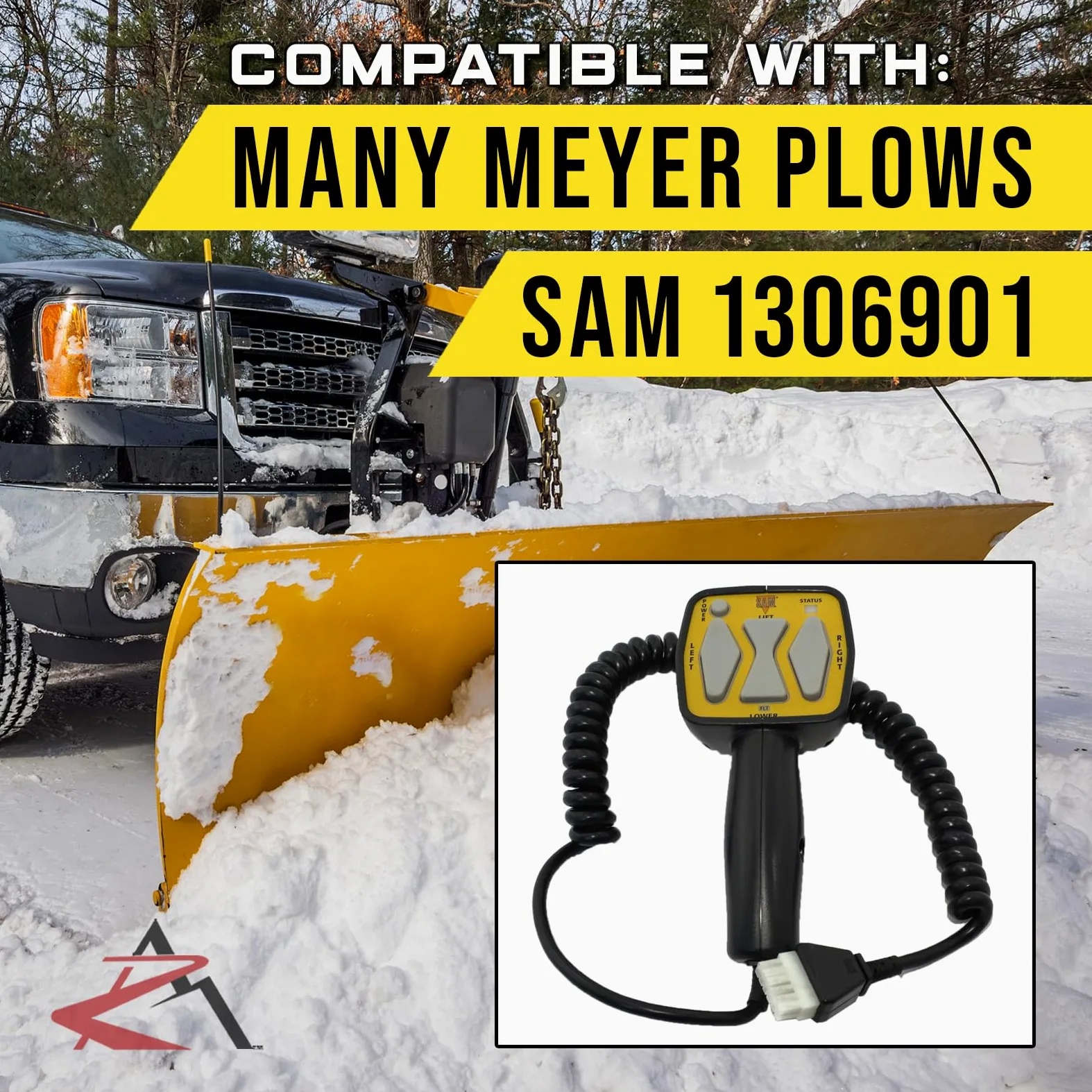 Controlador de mano para Meyer Diamond 22154 22690 para los compradores Sam 1306901 Plow por la tienda de Rop