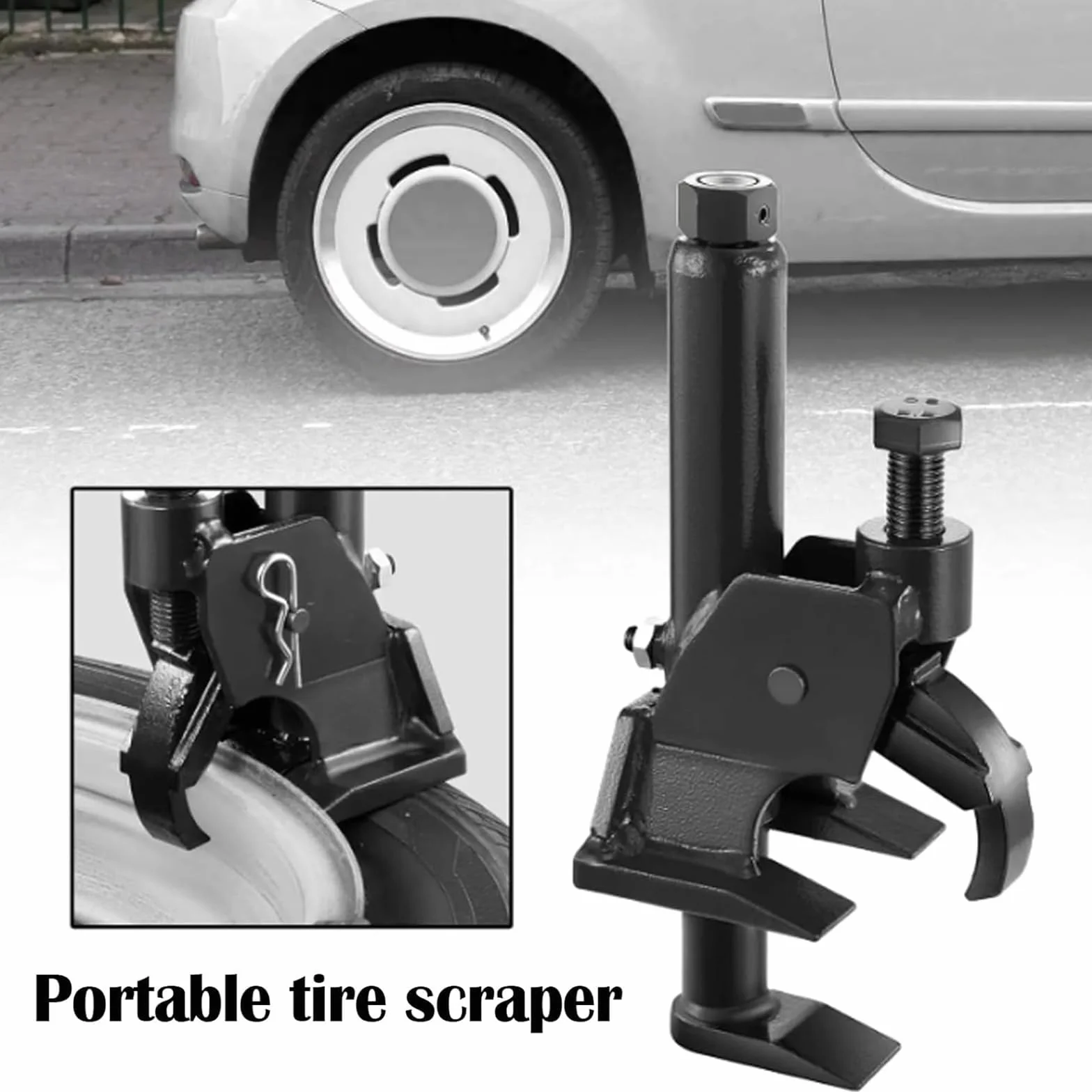 Interruptor de cuentas de neumático fácil de operar, para ATV, tractor, camión, coche, no necesita extracción de ruedas, para neumáticos de 38 a 42 pulgadas