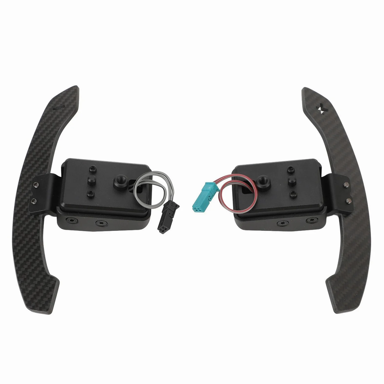 1 par de Extensiones Magnéticas de Paleta Volante Fibra Carbono para 1 Serie F20 F21 2 Series F22 F23 F45 F46