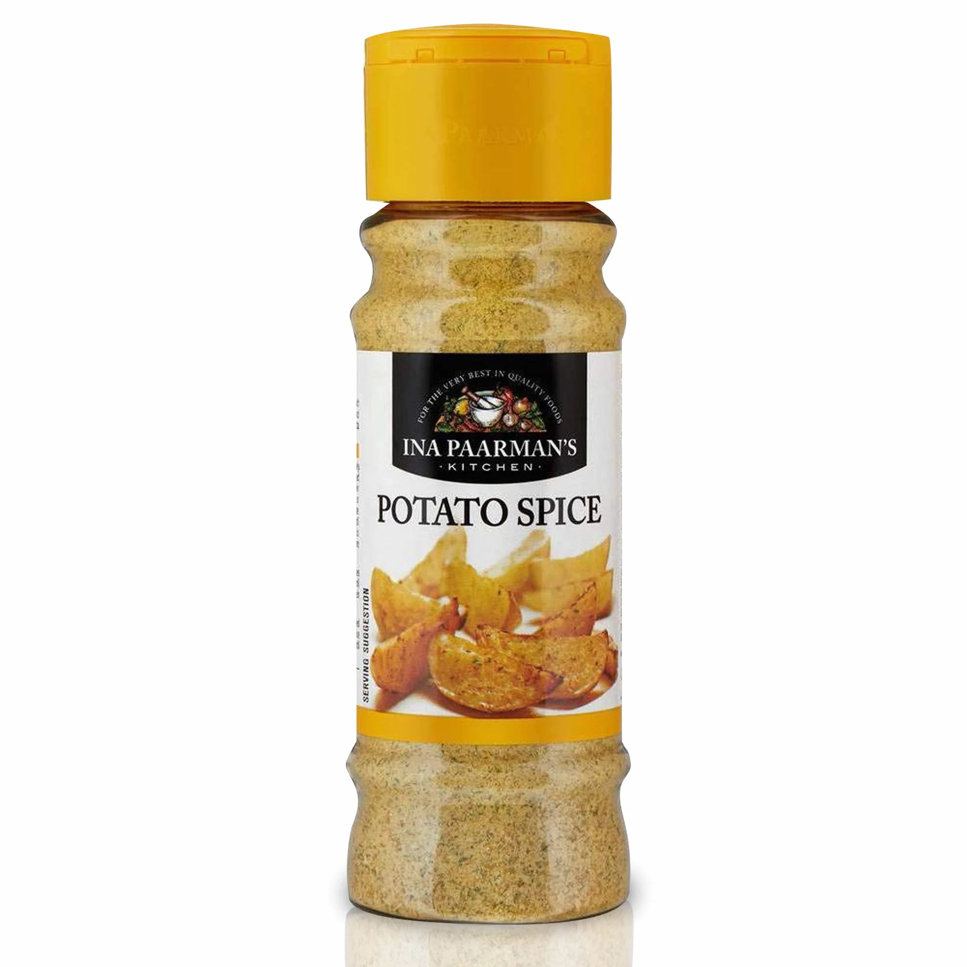 Ina Paarman's Kitchen Especias de patata 200 ml paquete de 3 veganas kosher halaal