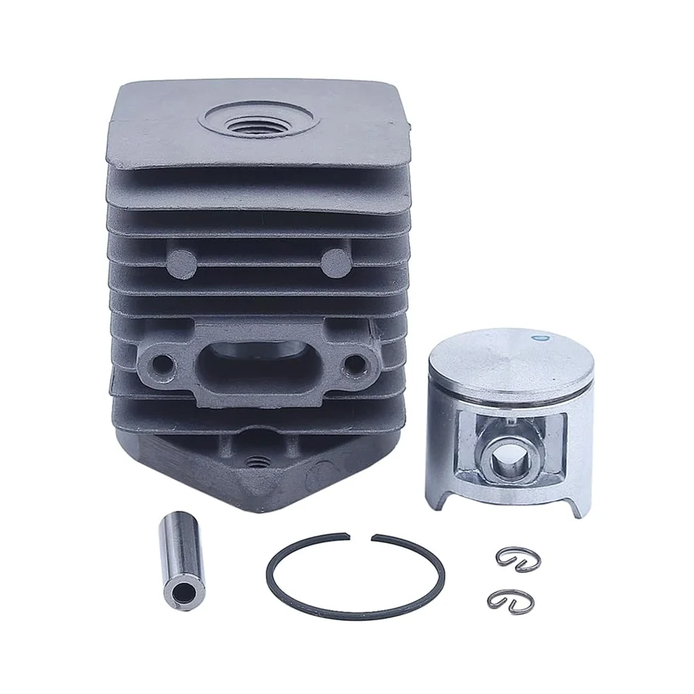 Conjunto de Cilindro de 33,5 mm Compatible con S25, ST155, ST175, ST185, ST285, ST385, ST485, 2T, 25 CC, con Conjunto de Clips de Pasador y Anillo de pistón.