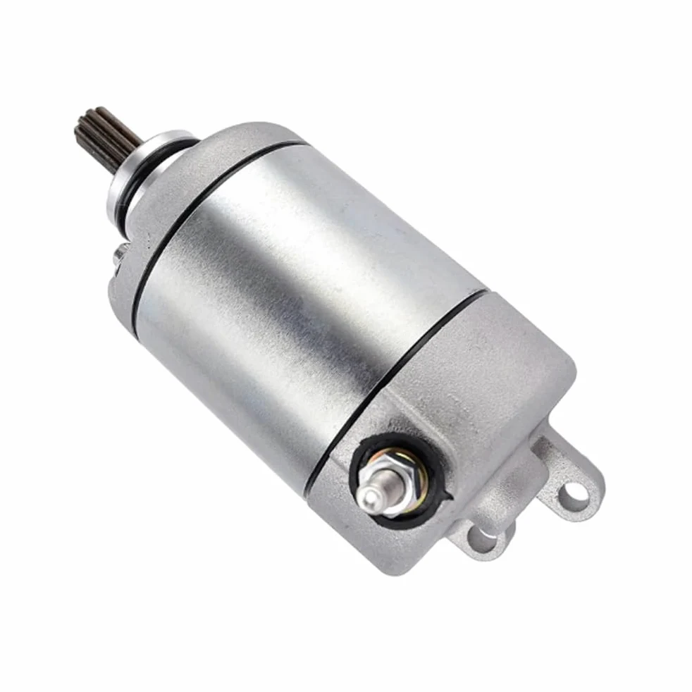 Riloer Repuesto de motor de arranque eléctrico, motor de arranque eléctrico de motocicleta de metal, piezas de motor de arranque automático compatible con Yamaha FZ6 XJ6F XJ6FA XJ6S XJ6SA XJ6N YZF,