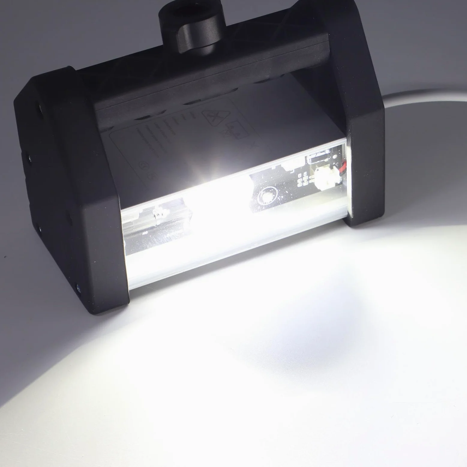 Fabater Lámpara de Inspección de Pintura de Pared, Luz de Mantenimiento Portátil LED de 1500 Lm, Luz de Inspección de Pulido de Pared, Lámpara de Aceptación de Pulido de, Brillo (ABS+gel de sílice)