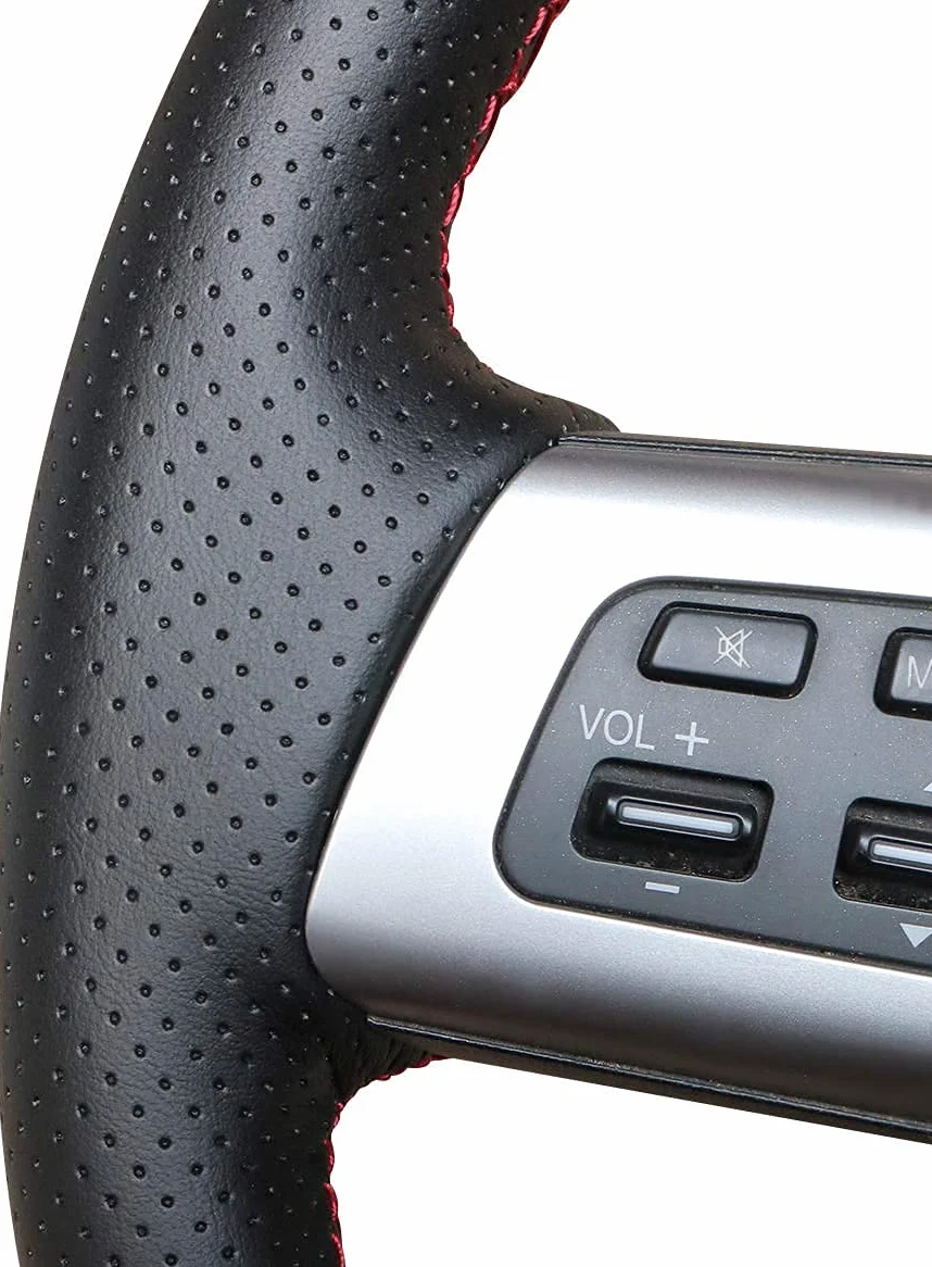 Funda de Volante de Cuero Genuino Cosida a Mano para Mazda MX-5 2016 2017 2018 2019. Interiores automotrices. Funda para Volante.