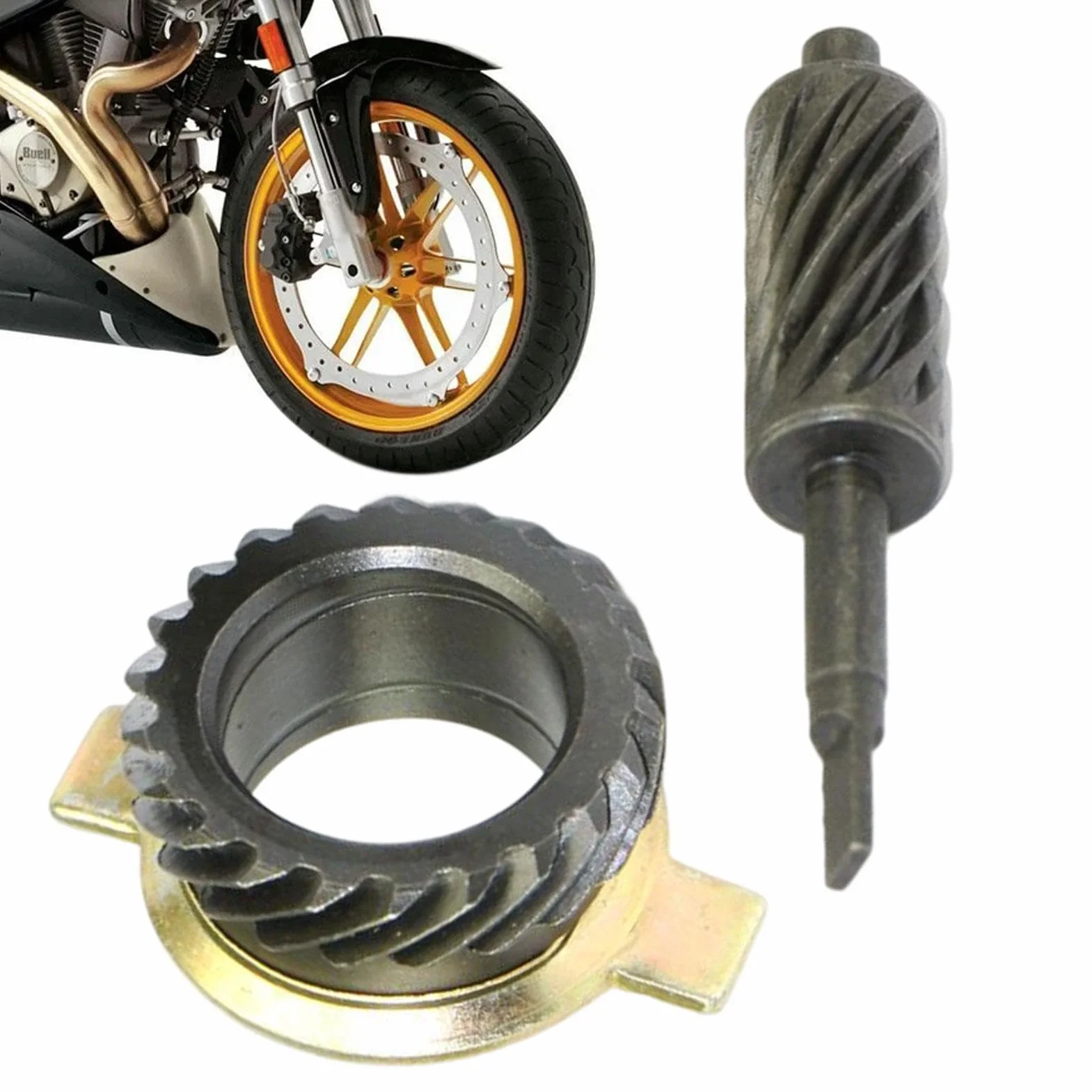 Engranaje de accionamiento del velocímetro, dientes de transmisión de velocímetros de repuesto para automóviles, piezas prácticas y duraderas para motocicletas y scooters