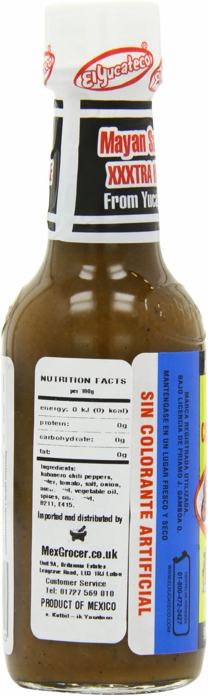 El Yucateco Salsa Habanera Kutbil-Ik XXXtra Hot 2x120 ml