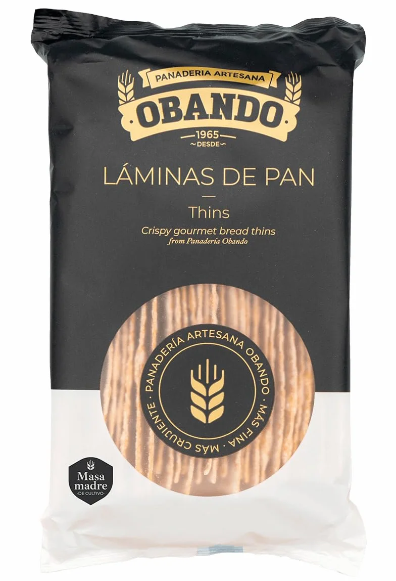 Obando Pan Laminas Masa Madre Seleccion Gourmet 150g Panaderia Artesana Utrera Sevilla