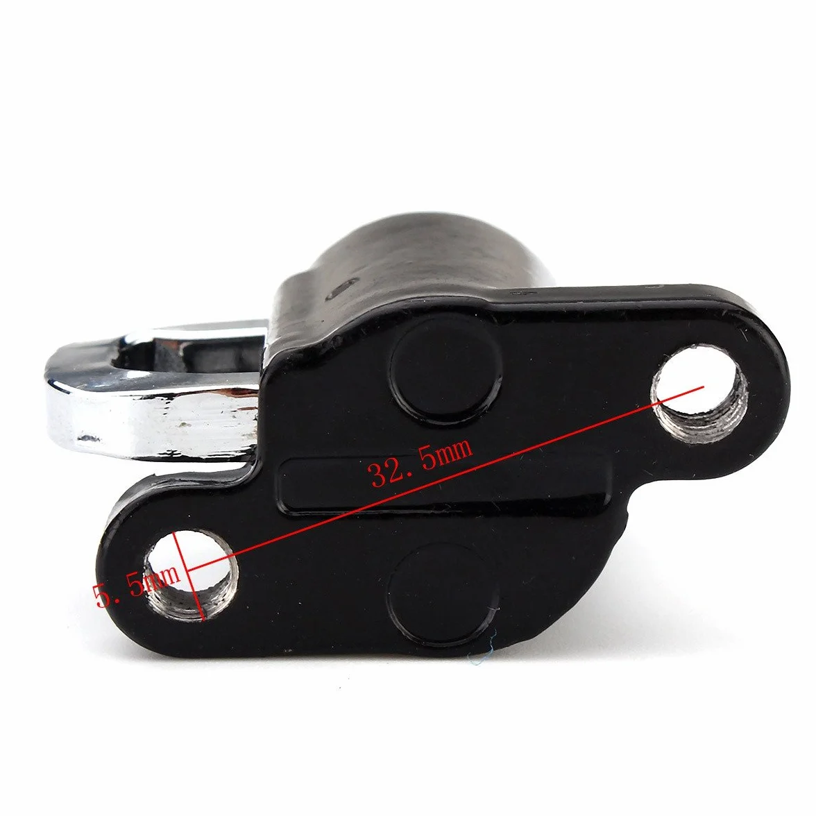 WANGCL Kit de bloqueo de casco de motocicleta, casco universal de aleación de aluminio con 2 llaves para scooters, bicicleta, moto, monopatín