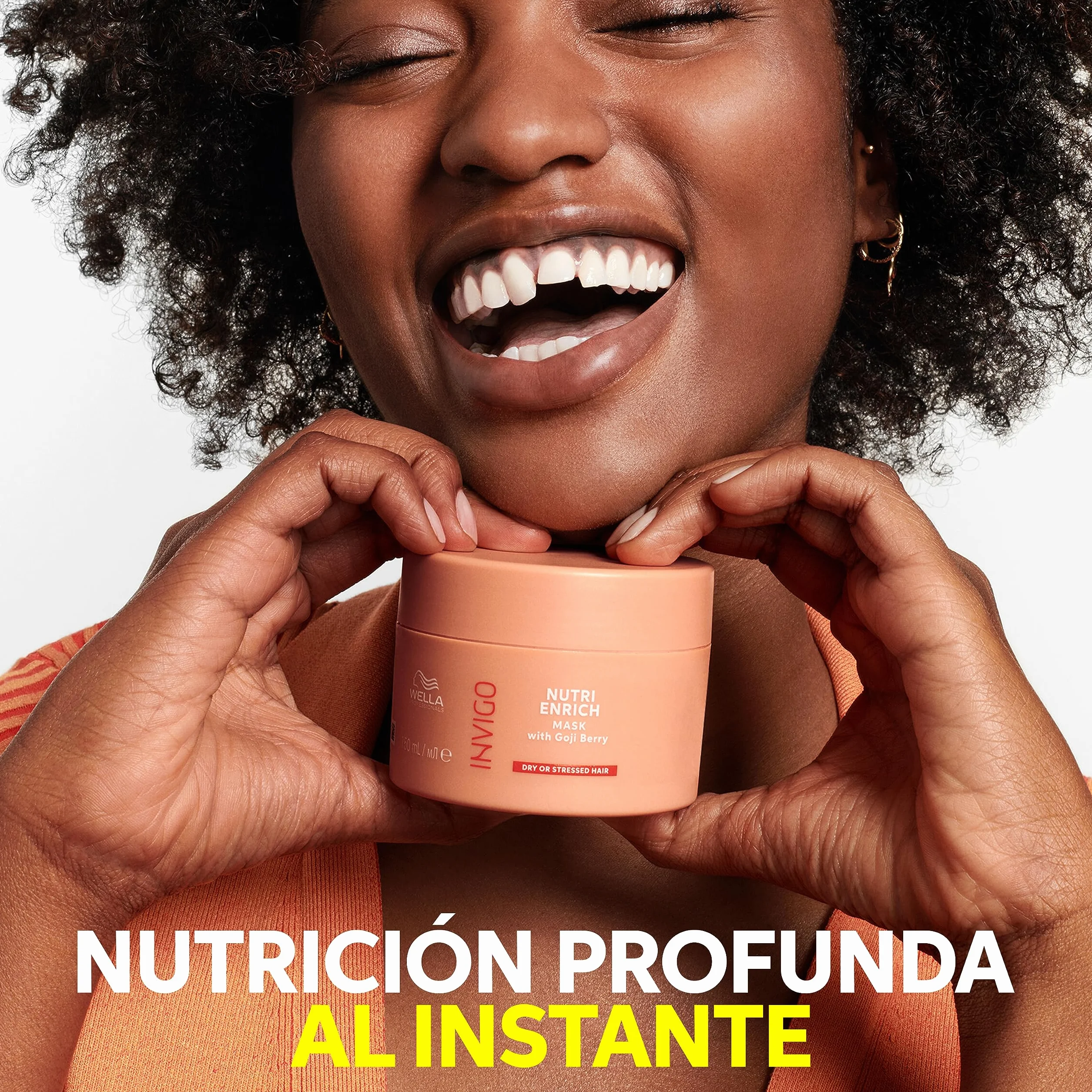 Wella Professionals Invigo Nutri-Enrich Mascarilla Nutrición e Hidratación Profunda Cabello Seco y Dañado Vitamina E