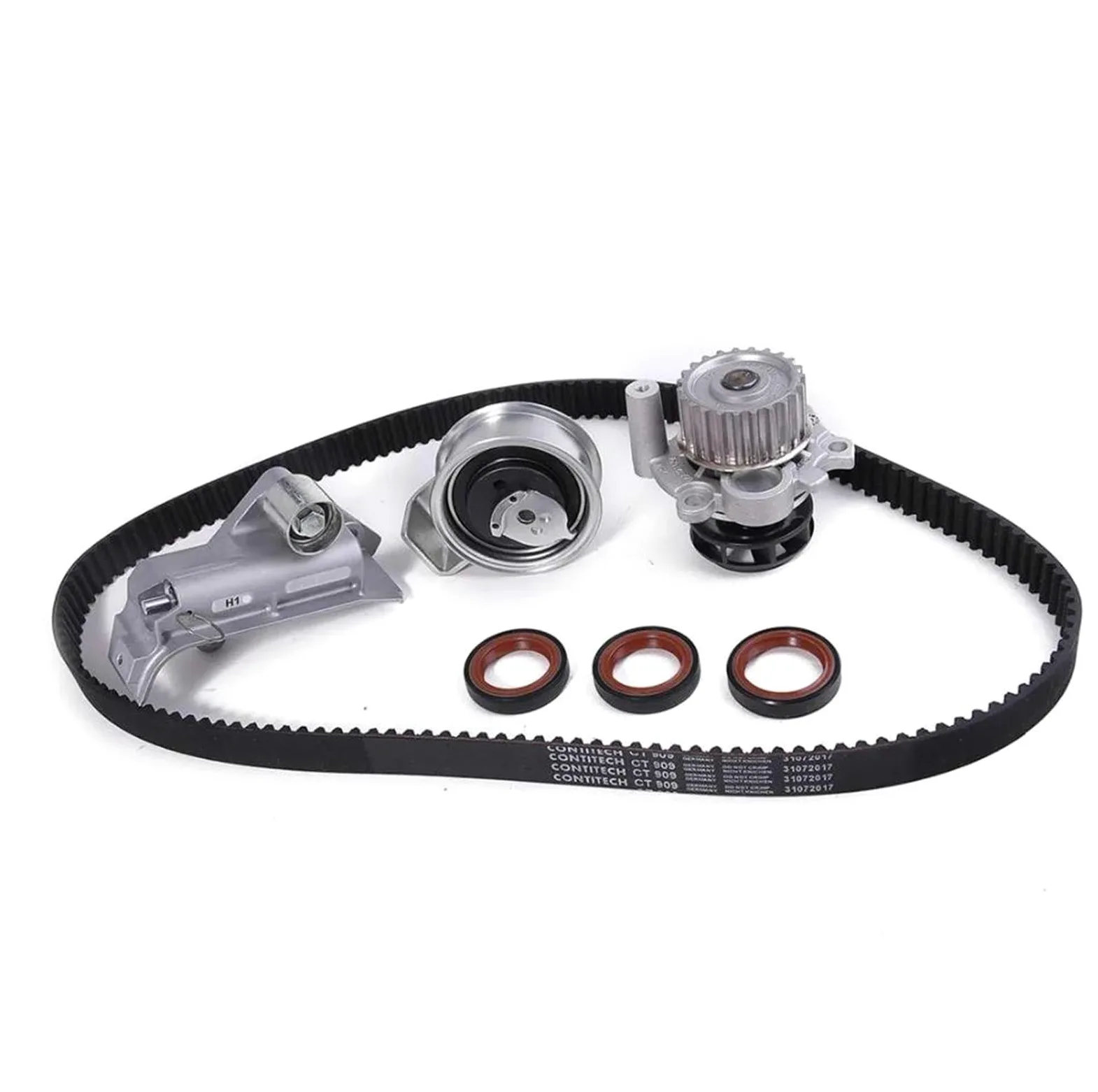 Genérico Kit Retenes Aceite Polea Tensora Correa Distribución Automóviles Accesorios para A4 2001-2008 A6 2002 2003 2004 2005