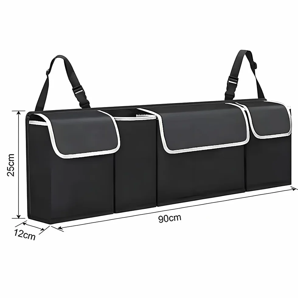 Organizador de maletero, bolsa de almacenamiento plegable, impermeable