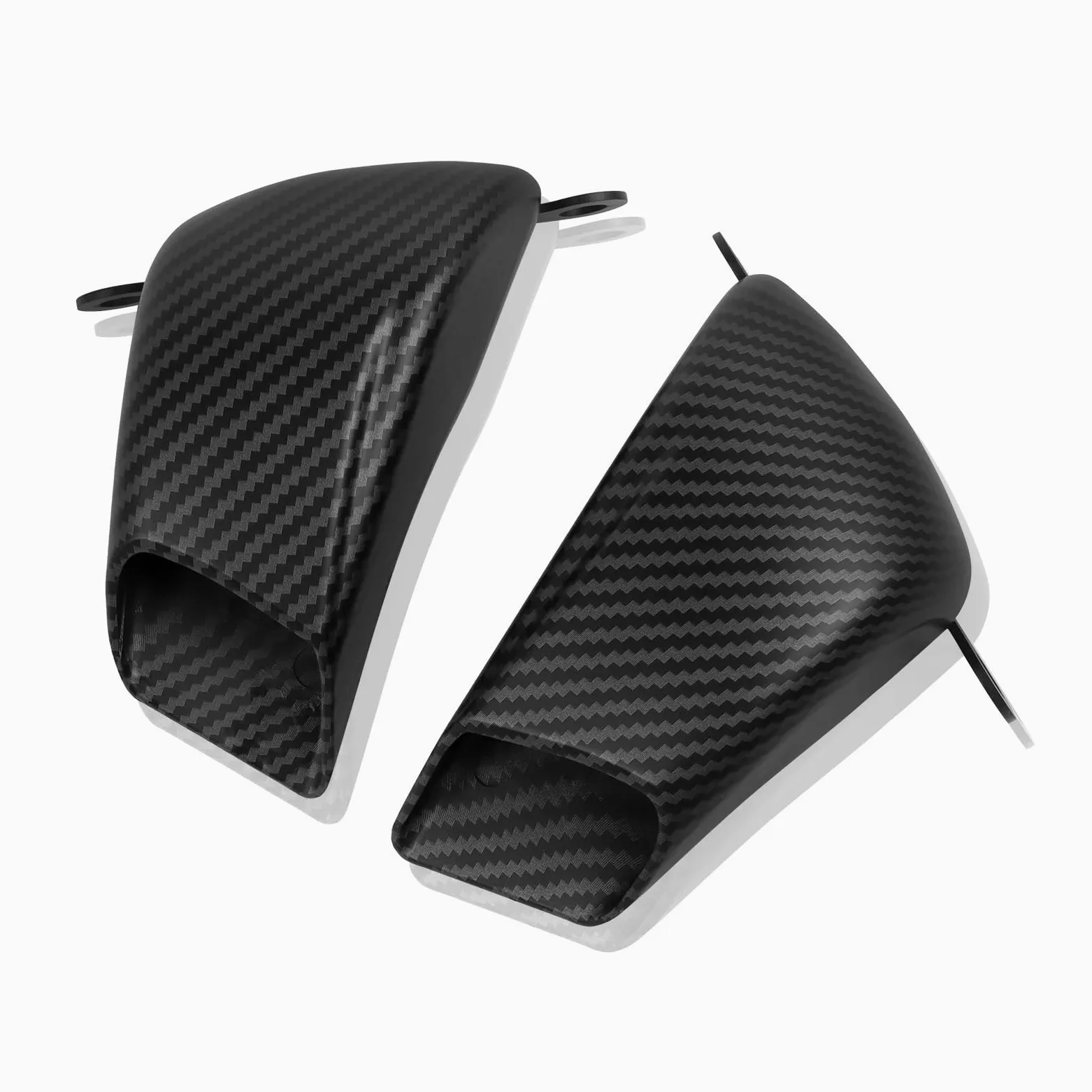 Refrigeración de Pinza de Freno Conductos de Aire para Motocicleta, Pinza de Freno y Cubierta del radiador, compatibles con Ducati Panigale V2 899 1299 Hyper 950 Multistrada V4(Matte)
