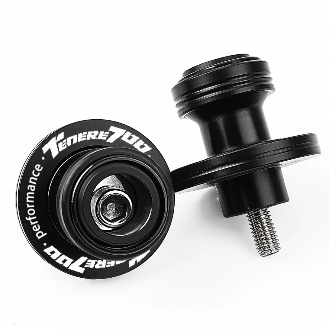 Soporte de soporte para motocicleta M6 Bobbins Soporte de montaje oscilante adecuado para Tenere700 XTZ700 T7 Rally 2019-2022 2023 2024 2025 2026 Tenere 700 Accesorios (Negro)