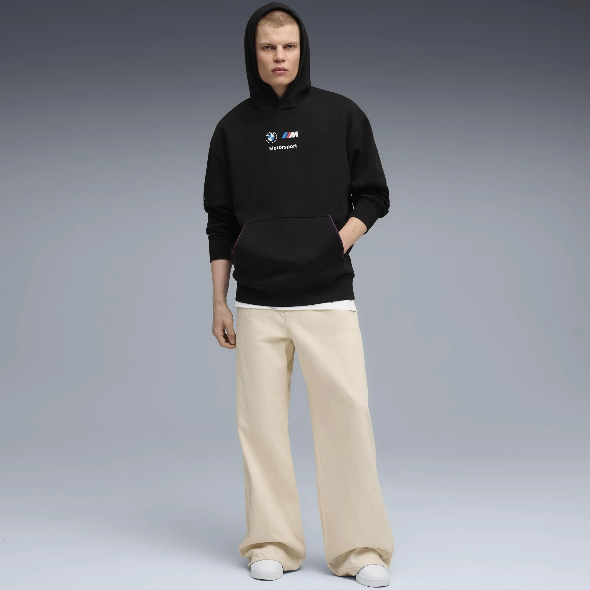 Puma BMW MMS ESS+ Hoodie Fleece Sudaderas con Capucha Hombre (Pack de 1)