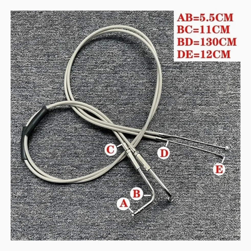 Cable de acelerador para motocicleta para Sportster XL1200 883 para Dyna para Road King para Electra Glide accesorios para