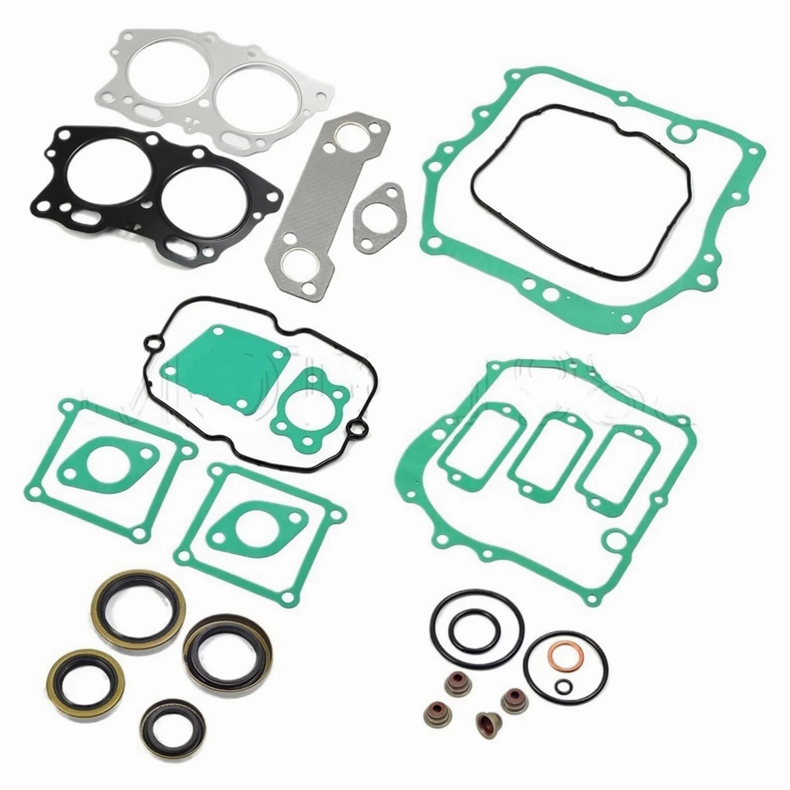 Compatible Con Fuji Robin 295cc EH29C carrito Compatible golf MIC 91-02 Sello de admisión Retenedores resorte escape válvulas Grupo de cilindros Pistón Kit