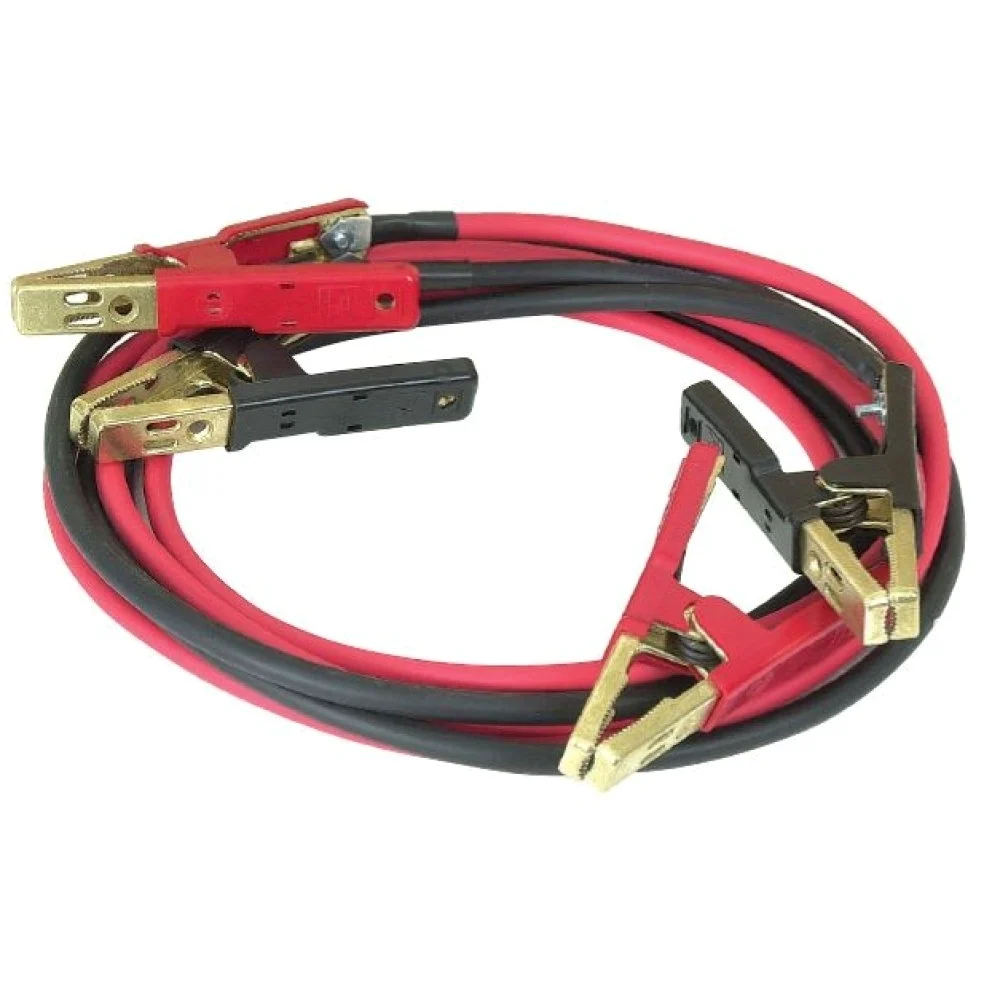 Juego de cables de arranque (cobre suave pinzas BRONCE 850 ampères