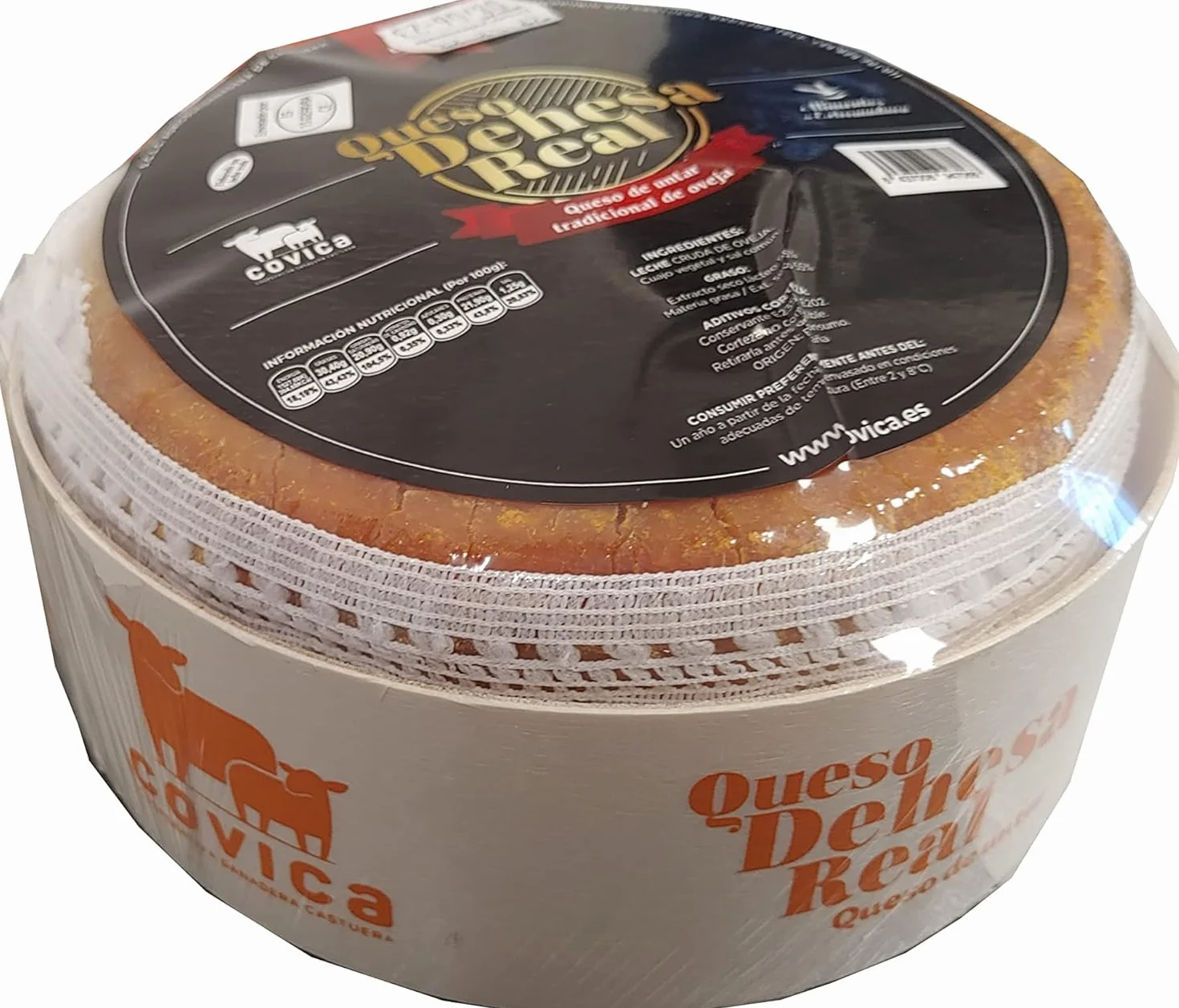 Dehesa Real Queso de la Serena de Extremadura 850 g queso para untar oveja