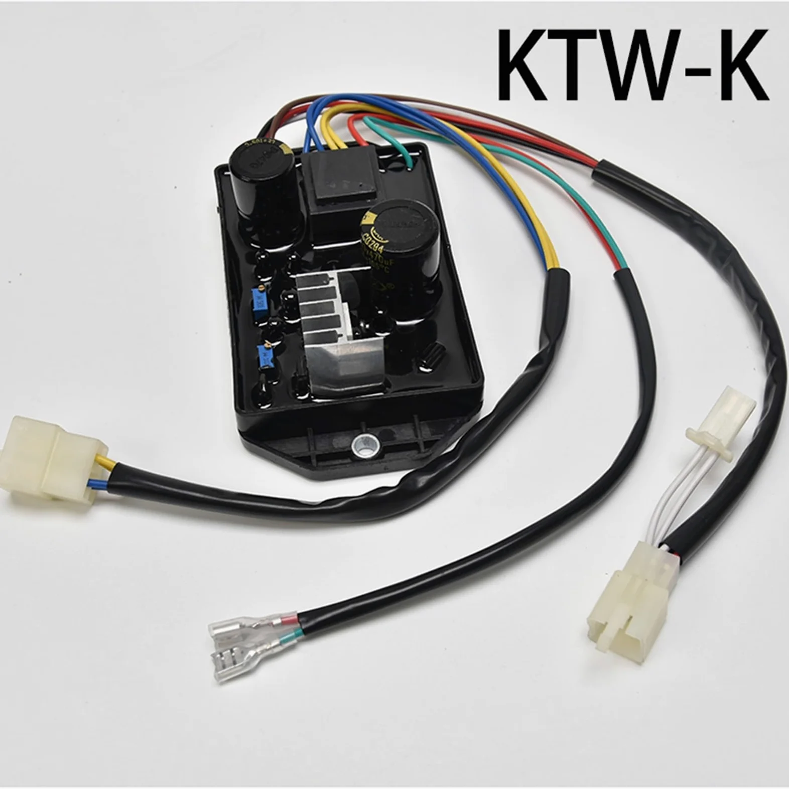 1 unidad KTW-K AVR 5KW generador diésel regulador de voltaje automático módulo de control estabilizador piezas de generador monofásico