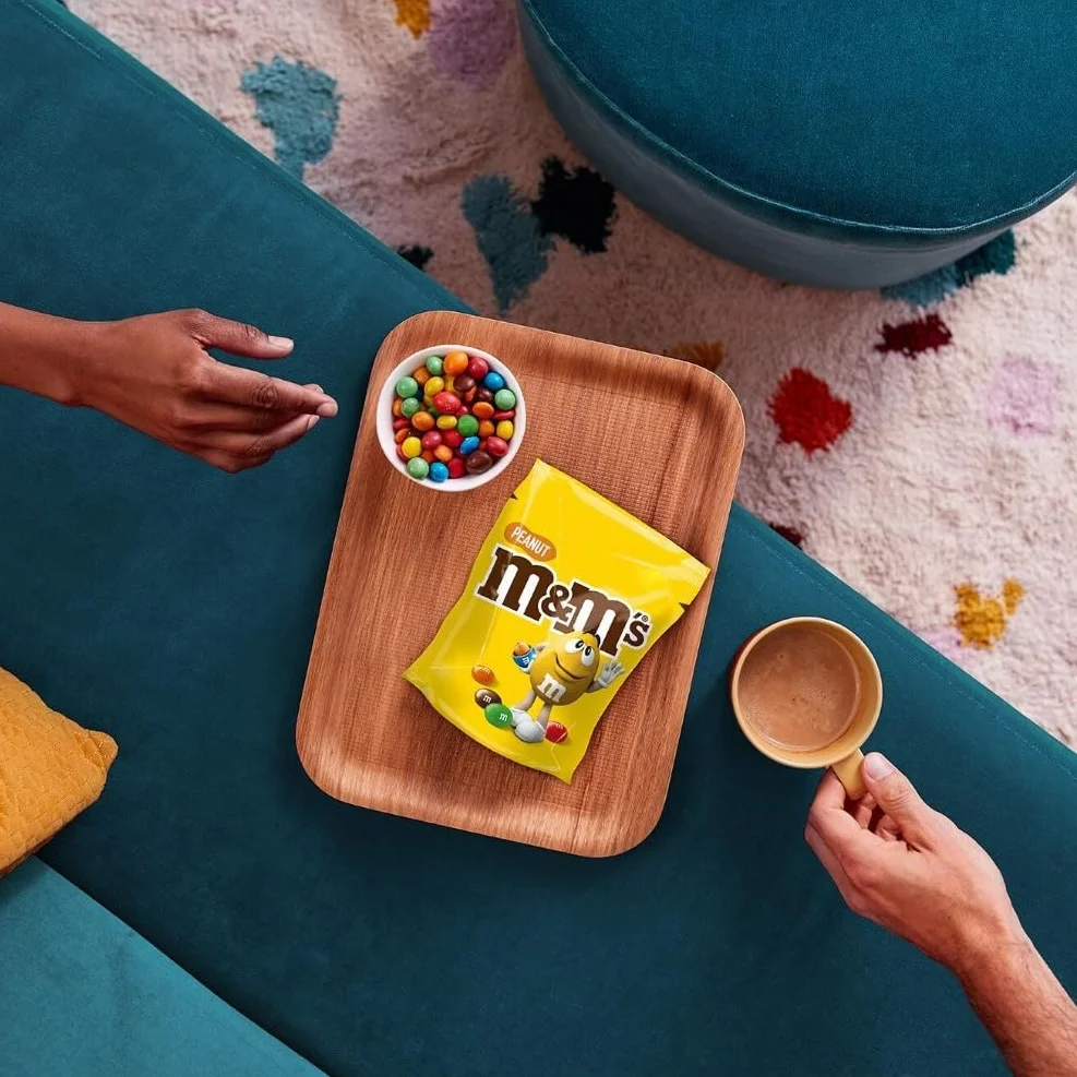 M&M's CACAHUETE Bolitas Chocolate con Leche Relleno de Cacahuete 200g