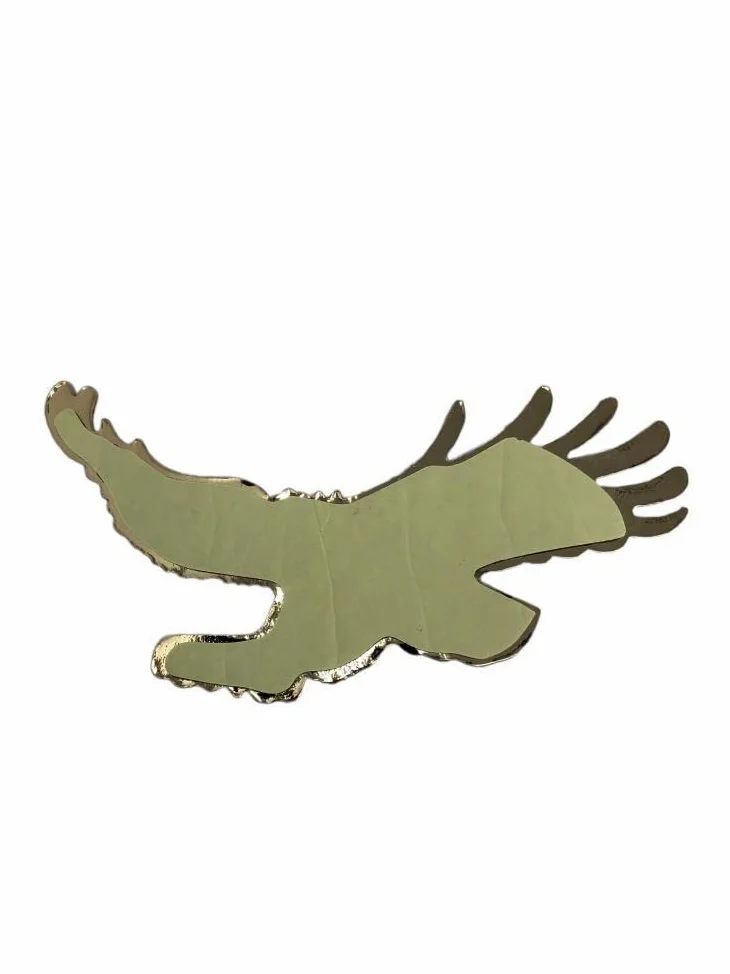 Emblema de Aguila de Metal Autoadhesivo Highway Hawk 01-302 Grande