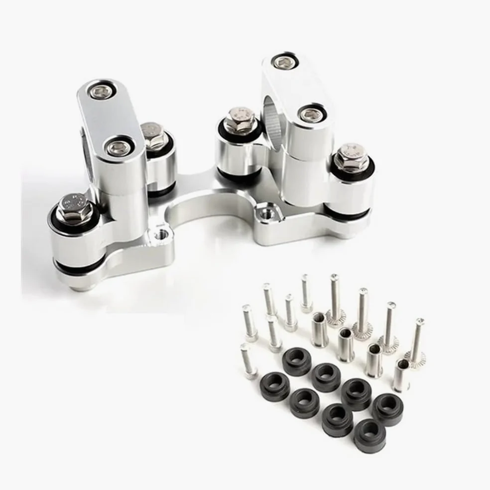 Elevadores Manillar Motocicleta para Macbor Montana XR5 XR 5 500 510 XR510 Accesorios Abrazadera de elevación del Manillar Base Montaje Barra Amortiguación Estabilizador