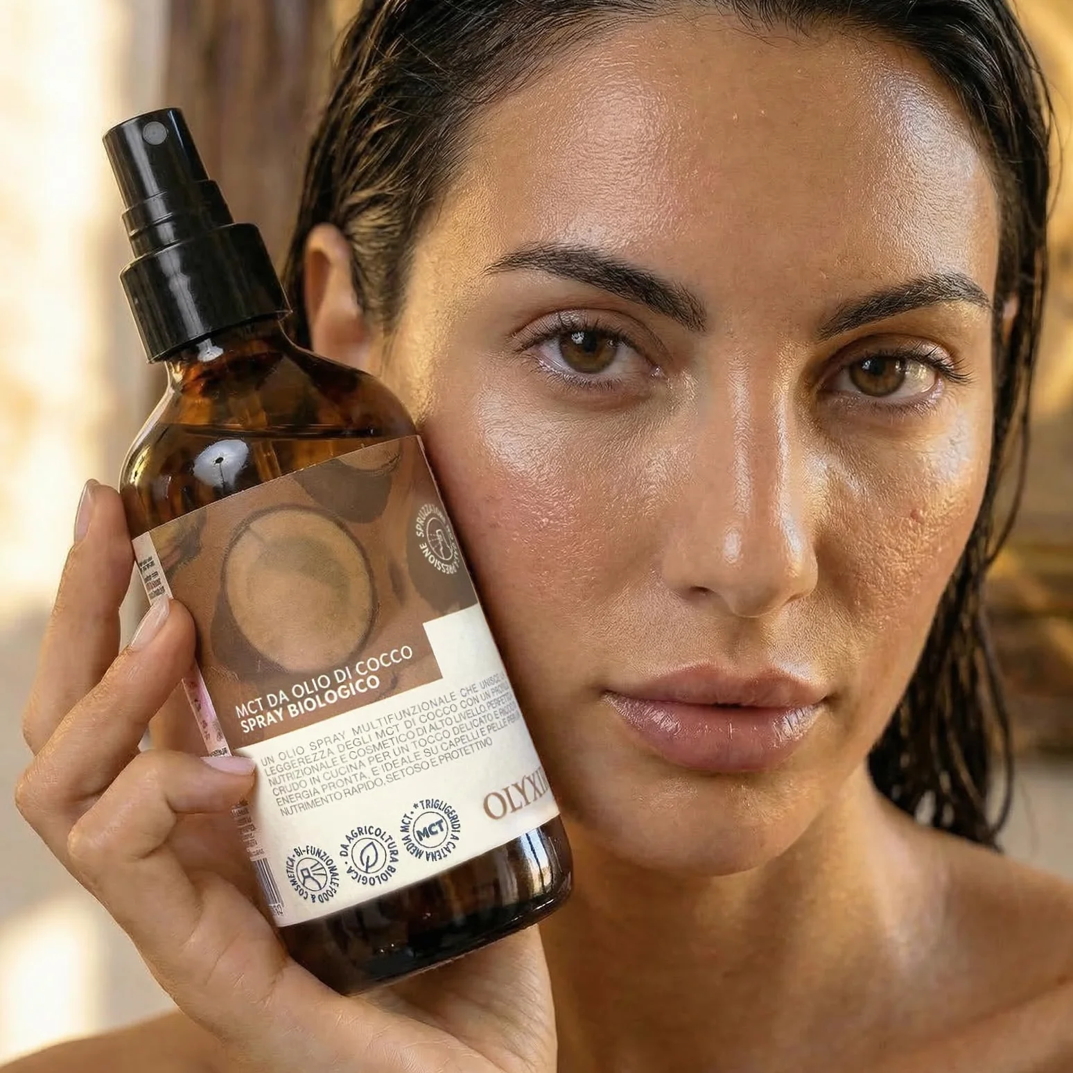 Benvolio Spray MCT Aceite de Coco Bio 250ml – Keto & Paleo – Antifrizz, Energía Rápida