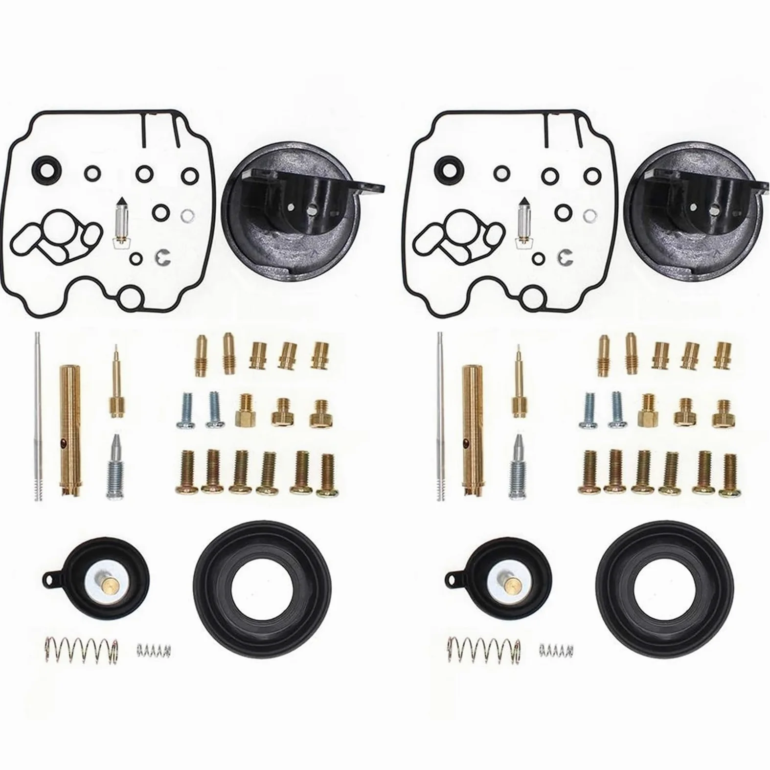 Kit Reparación Carburador Motocicleta Para Yamaha TDM850 1991-1999 Regiones | 2 juegos juntas aguja válvula émbolo juego reconstrucción carbohidratos