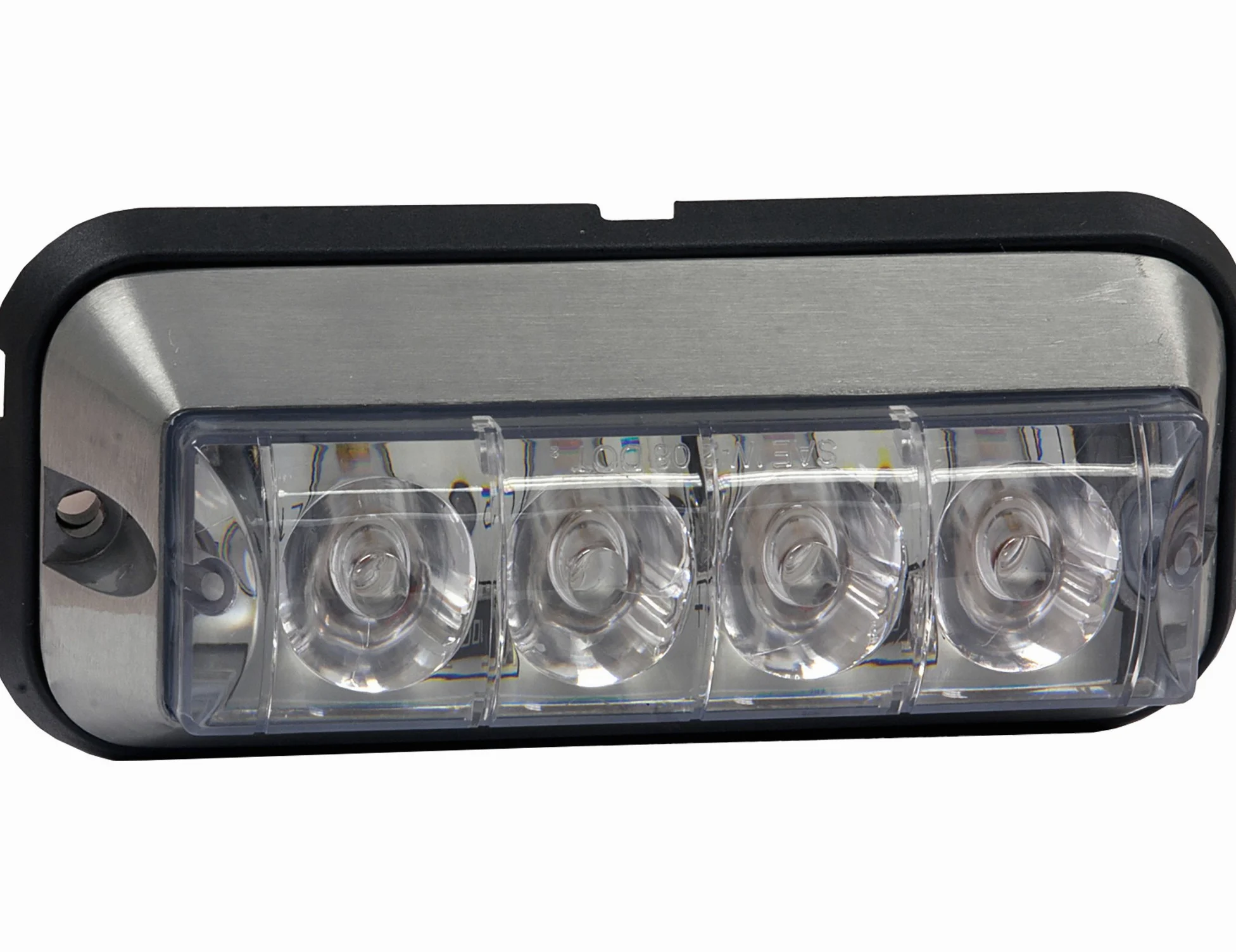Buyers Products 8891004 Amber LED Strobe Light (4-7/8in RECT) by Buyers Products