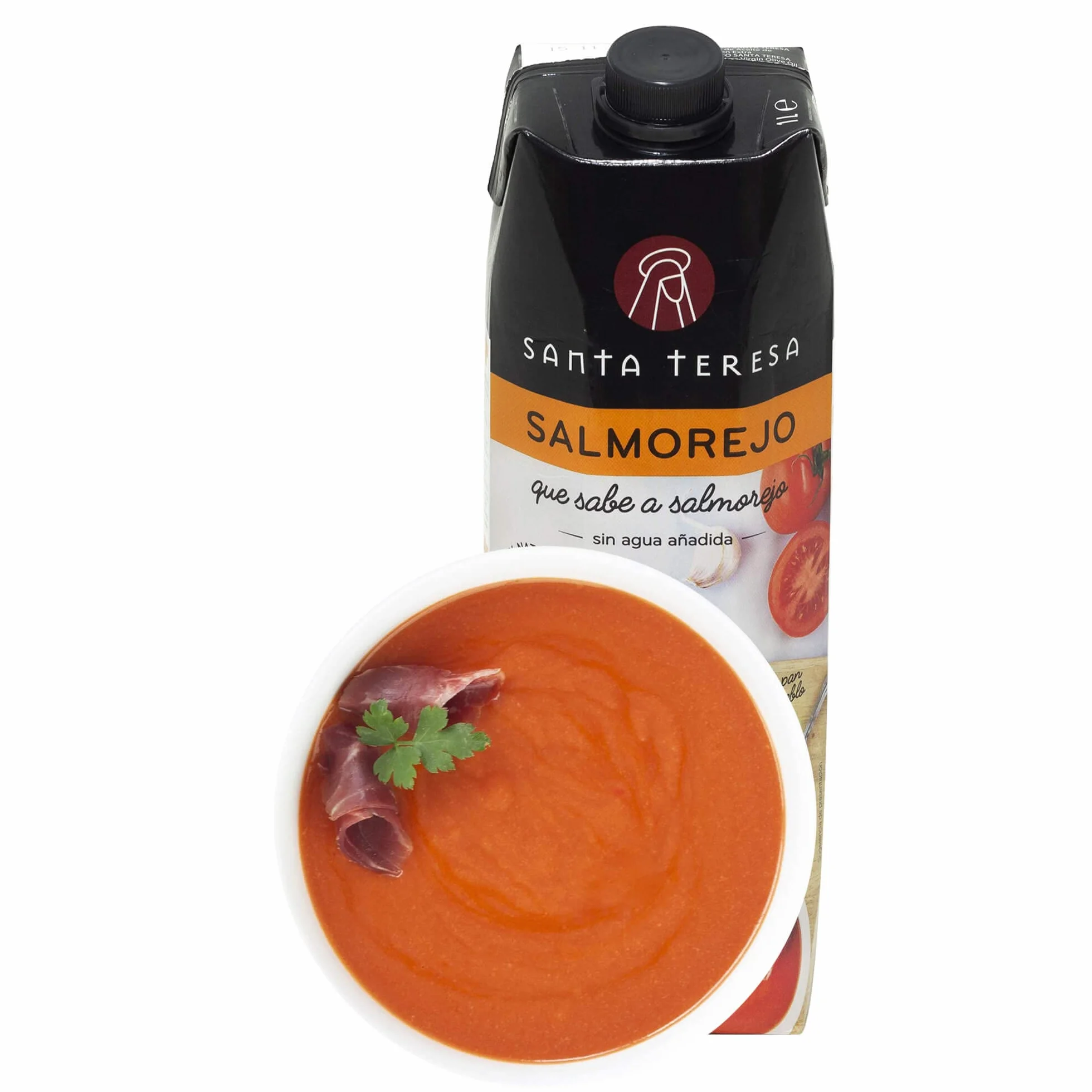 Santa Teresa Salmorejo Pack 3 Litros Elaborado con Ingredientes Naturales Receta Tradicional