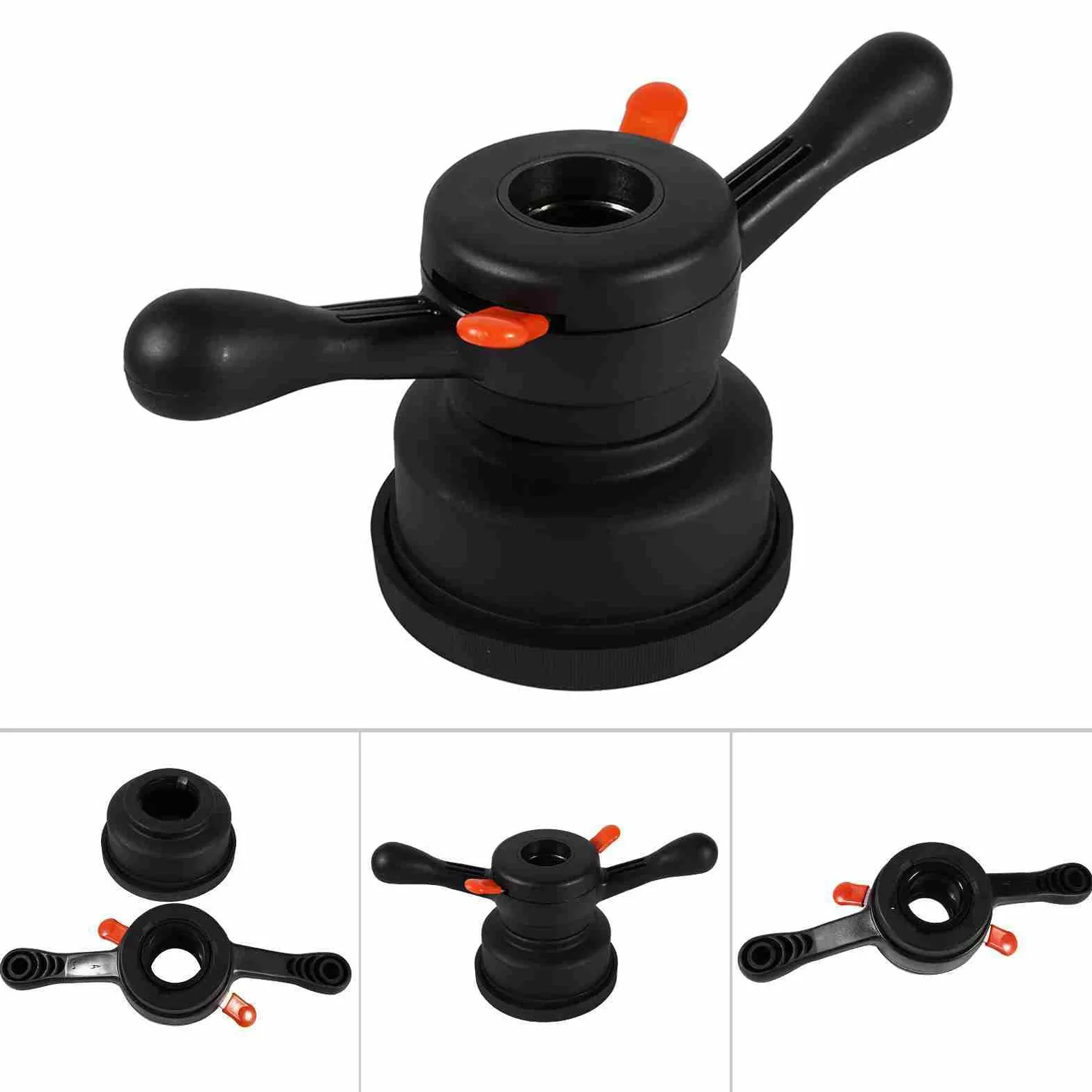 Balanceador de Neumático Herramienta Profesional 36/38/40 mm 3/4 mm Máquina Liberación Rápida Neumáticos Automóvil Tuerca Sujeción Alas Buje (Inner diameter 36mm pitch 3mm)