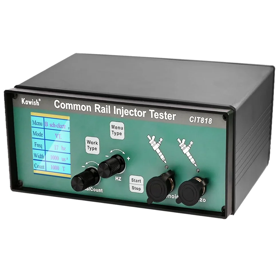 Probador de inyector de riel común, probador de inyector de riel común, probador de inyector piezoeléctrico de riel común
