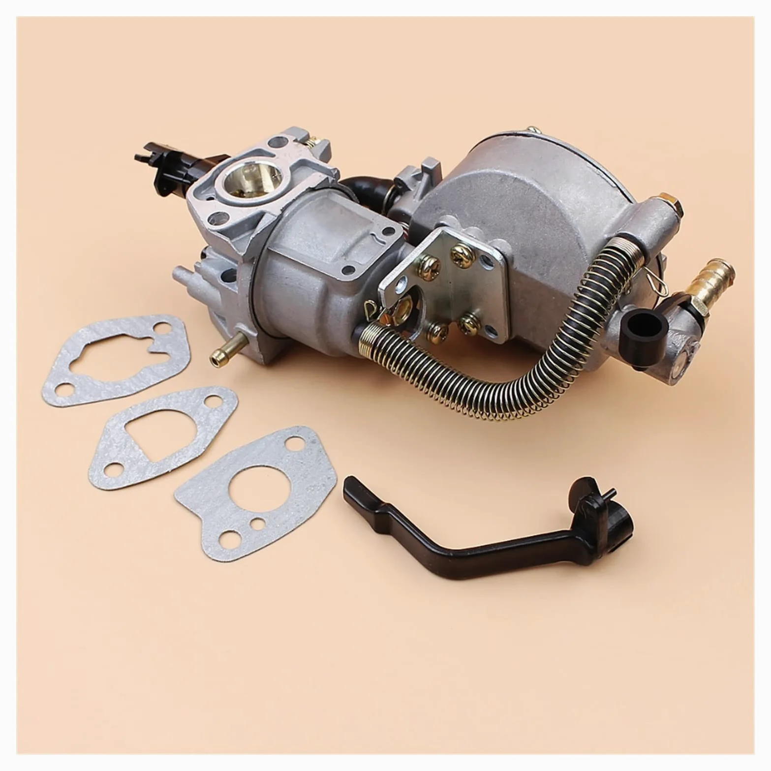 Carburadores Conversión Combustible Dual para Carburador, Generador para GX160 GX200 168F 170F 2KW 3KW para GLP para Gasolina CNG Carburador Combustible Dual Conjunto Carburador