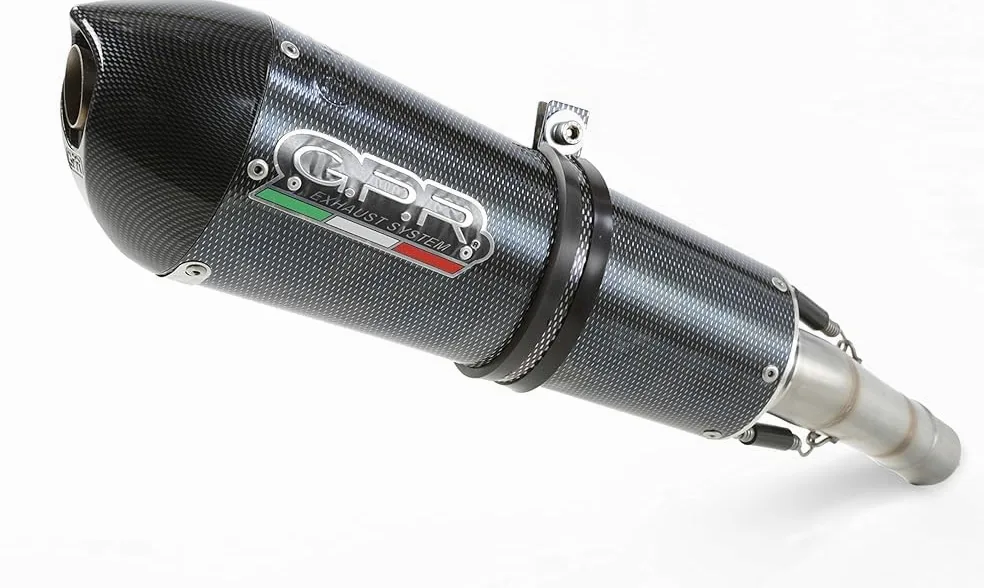 GPR Exhaust System Escape Silenciador Homologado GPE Evo Poppy Compatible Con Kawasaki -Z 900 17-18