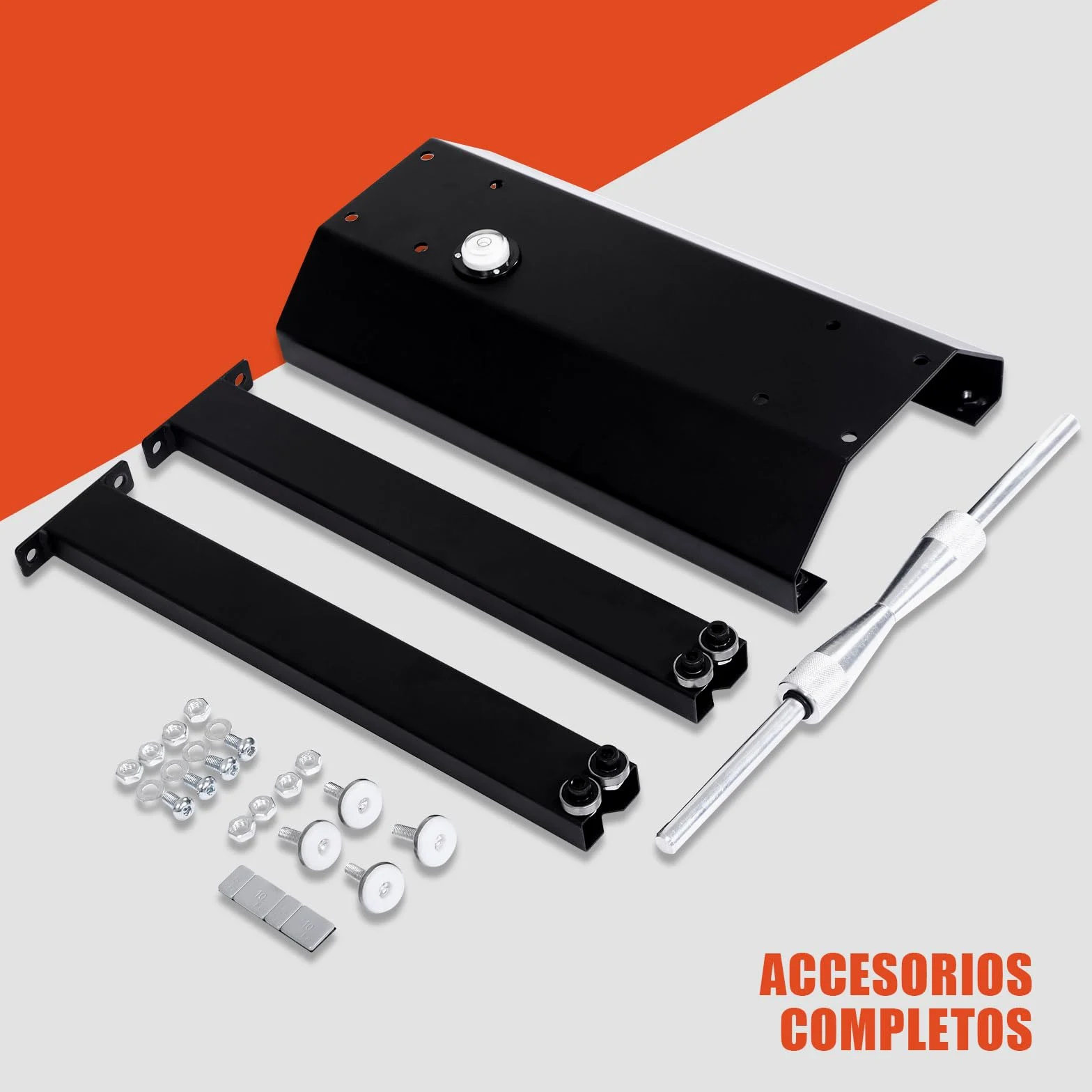 SOARS Equilibradora de Ruedas Moto, Equilibradora con Conos de Centrado Ajustables, Soporte de Equilibrado Portátil, Equilibradora Universal de Ruedas, Equilibradora, Dispositivo de Equilibrado