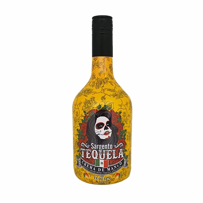 Crema de Mango con Agave Sargento Tequela 70 cl Espadafor Pack 1 botella
