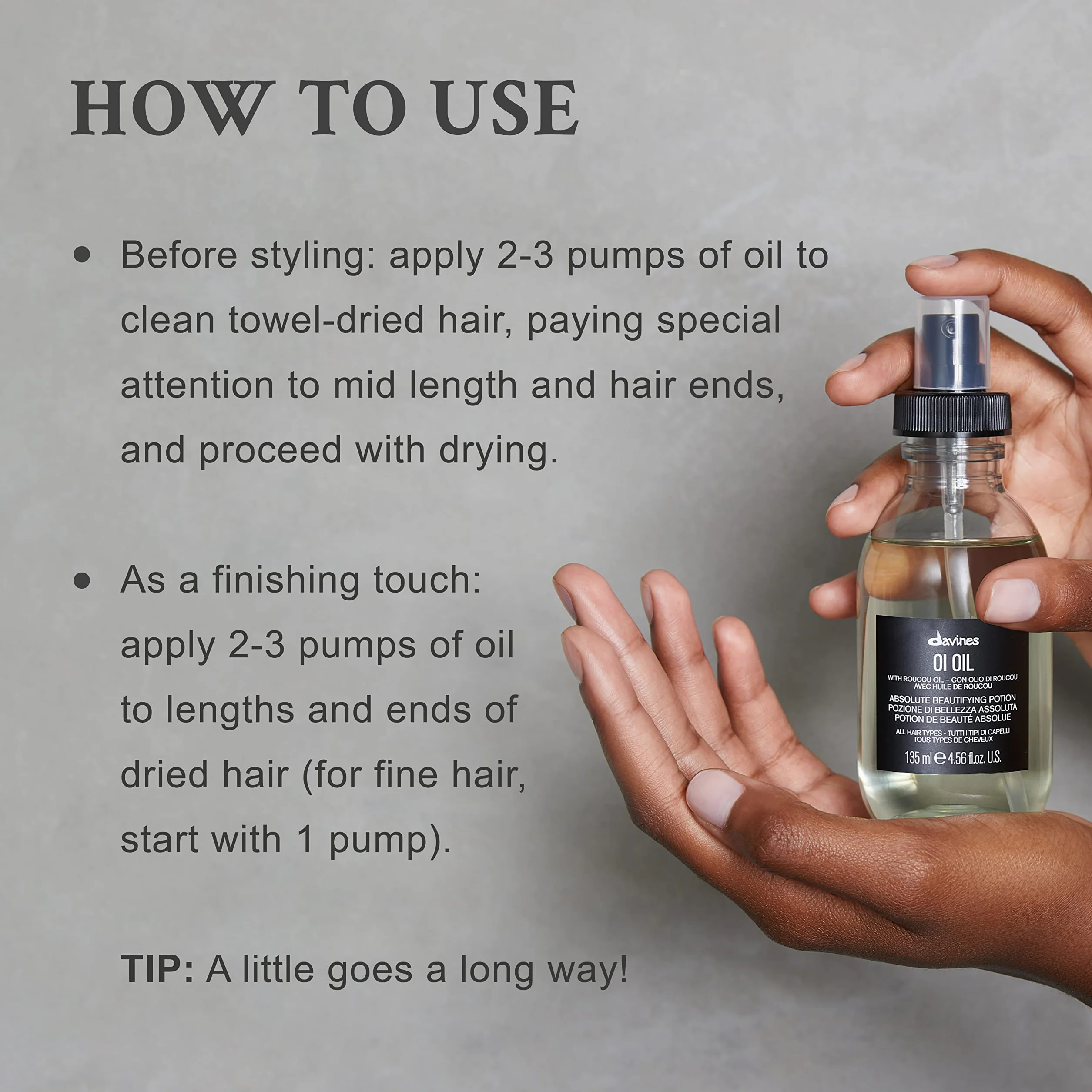 Davines Oi Oil Reestructurante Sin Aclarado 50 ml