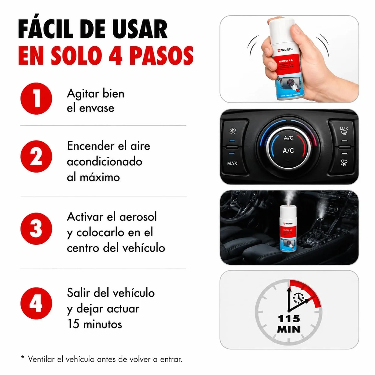 Wurth NEWTROL A.A. 150 ML. Elimina LOS Malos OLORES del HABITÁCULO