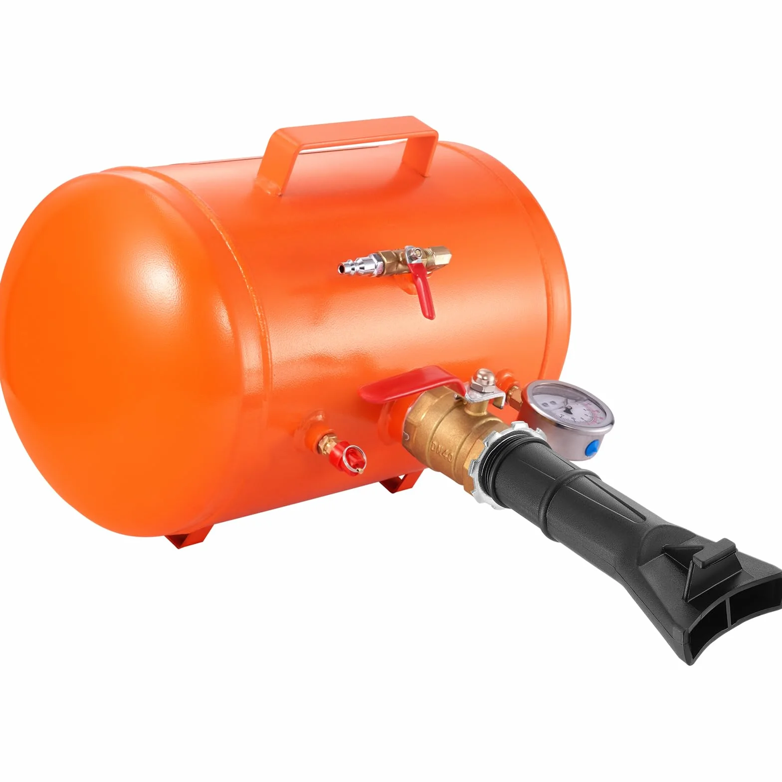 VEVOR Inflador de talones de neumáticos Inflador de neumáticos Rompetalones 19L 400x535x295mm Colocador de talones de neumáticos 85-116psi Inflador de impactos de neumáticos para automóviles